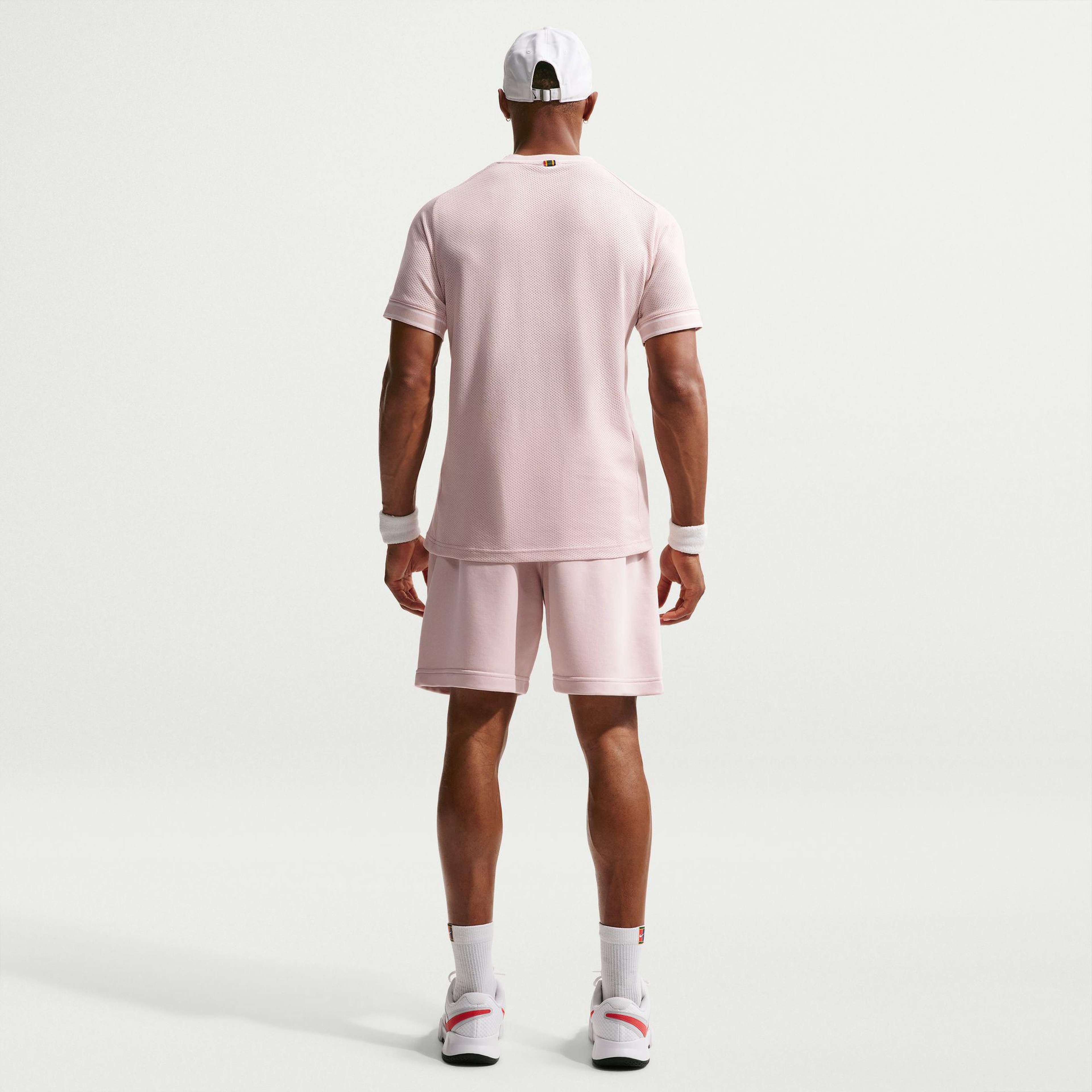 Nike Court Heritage Erkek Pembe T-Shirt