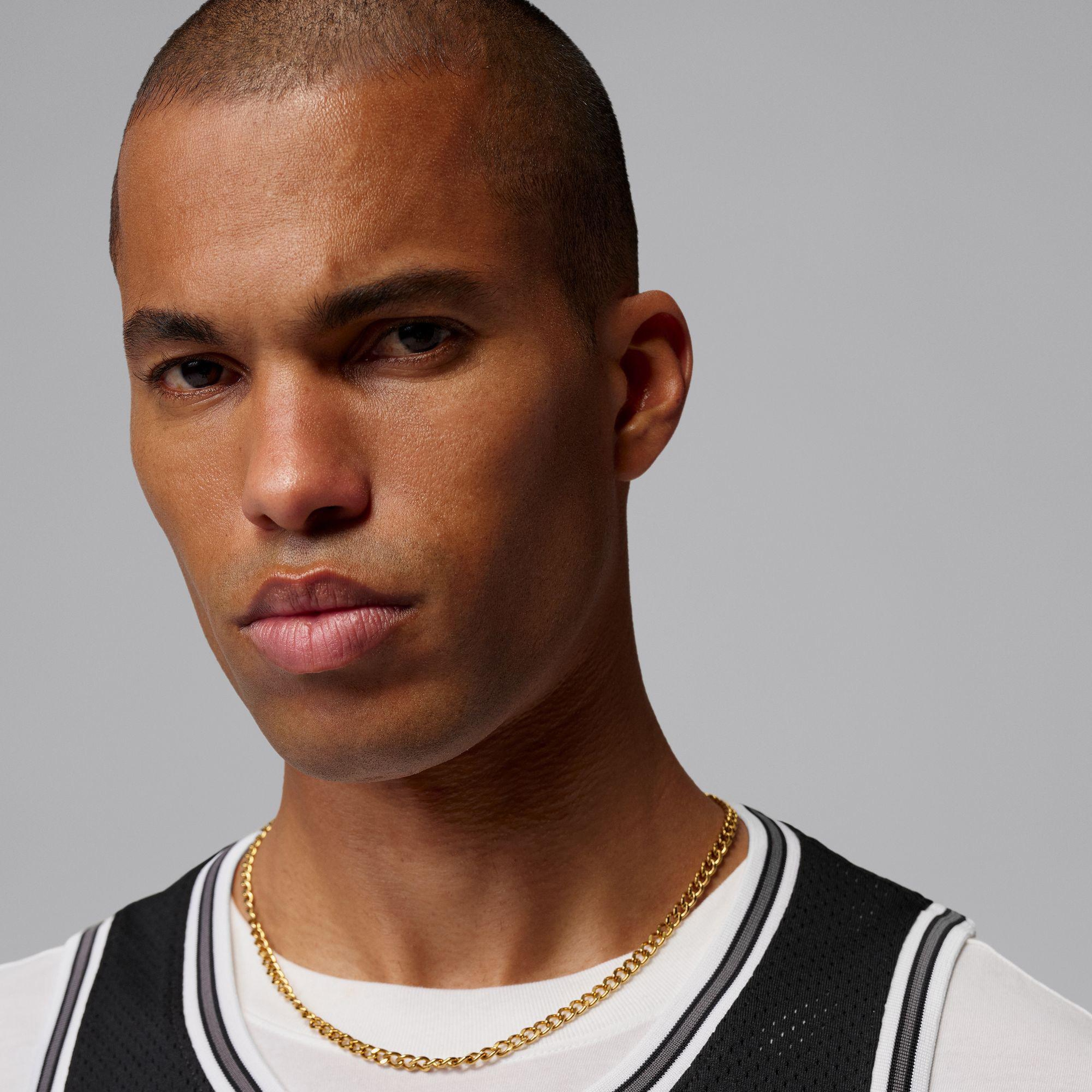 Jordan Brooklyn Mesh Jersey Erkek Siyah Kolsuz T-Shirt
