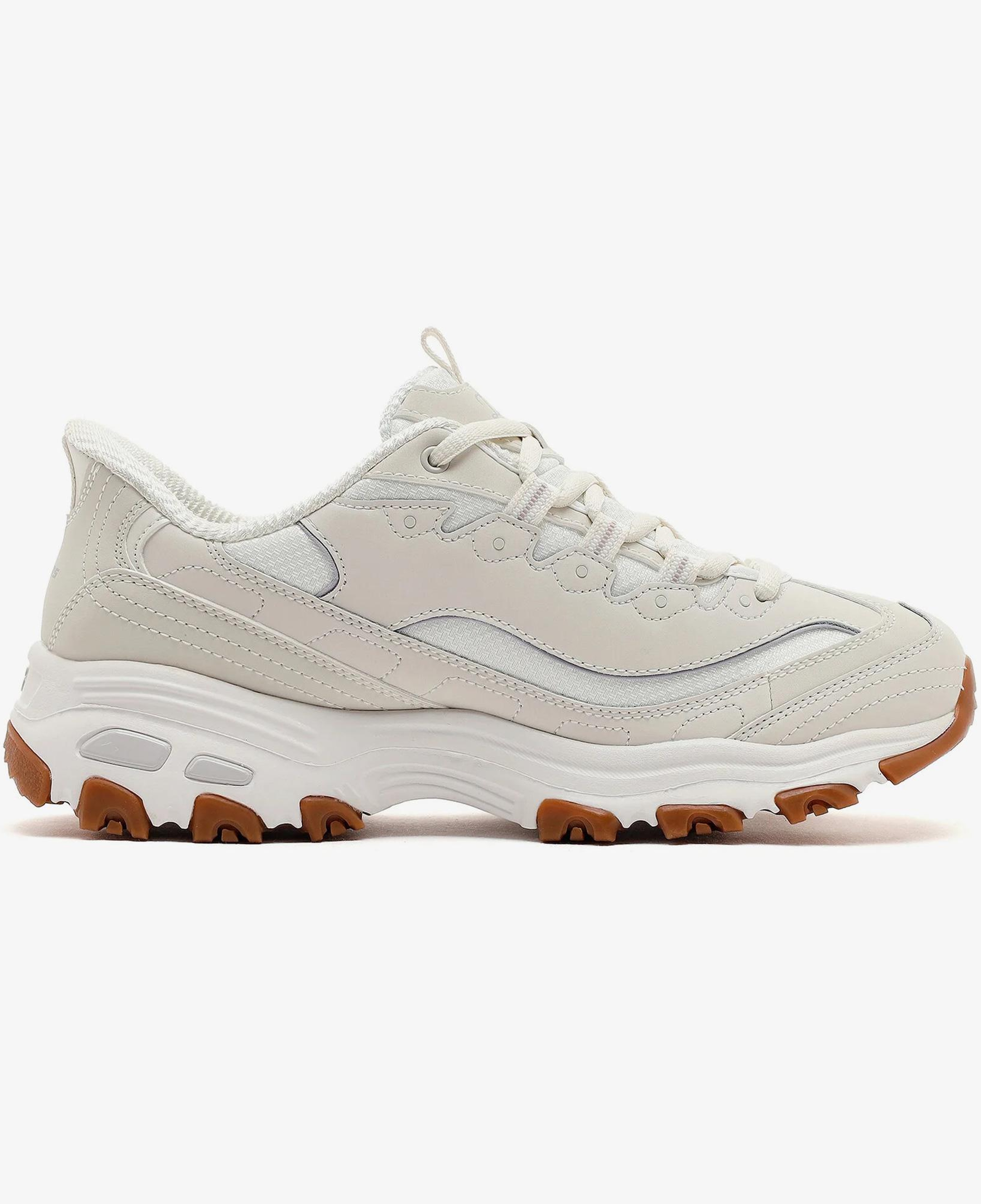 Skechers D'Lites Kadın Beyaz Sneaker