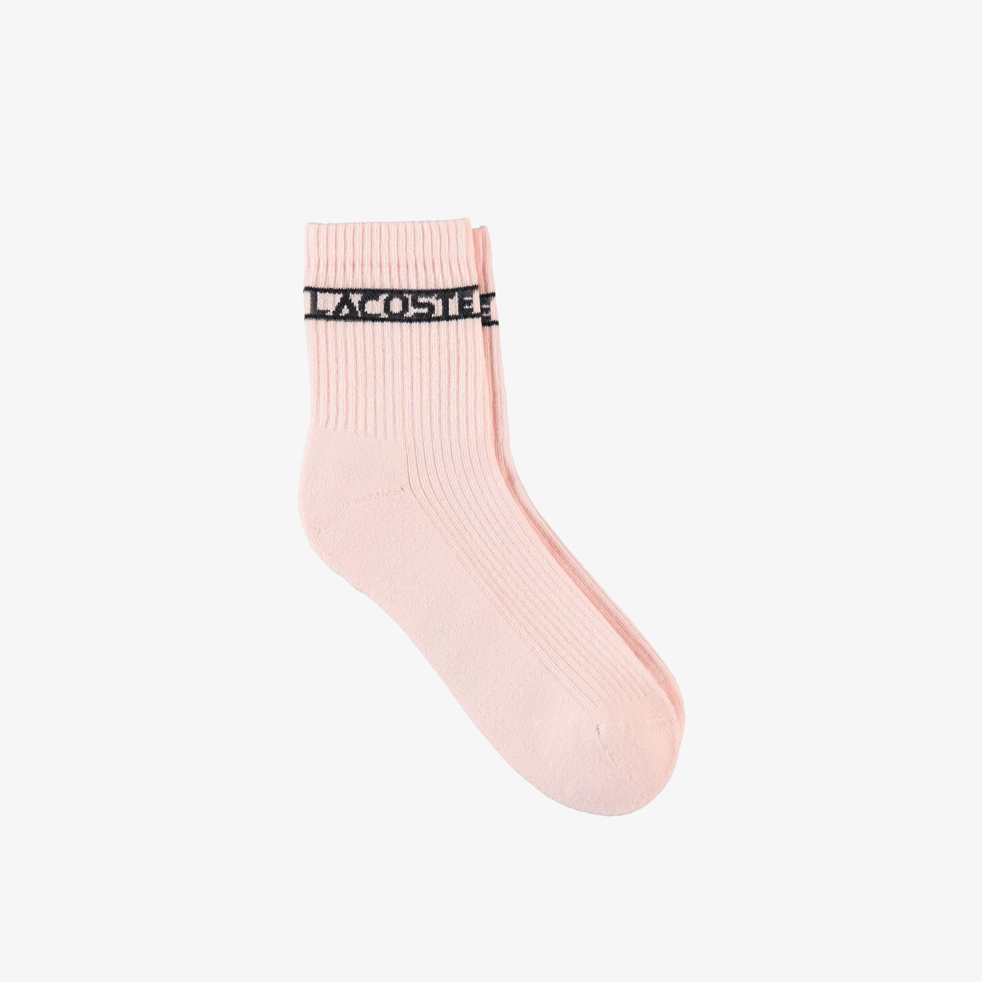 Lacoste Unisex Açık Pembe Çorap