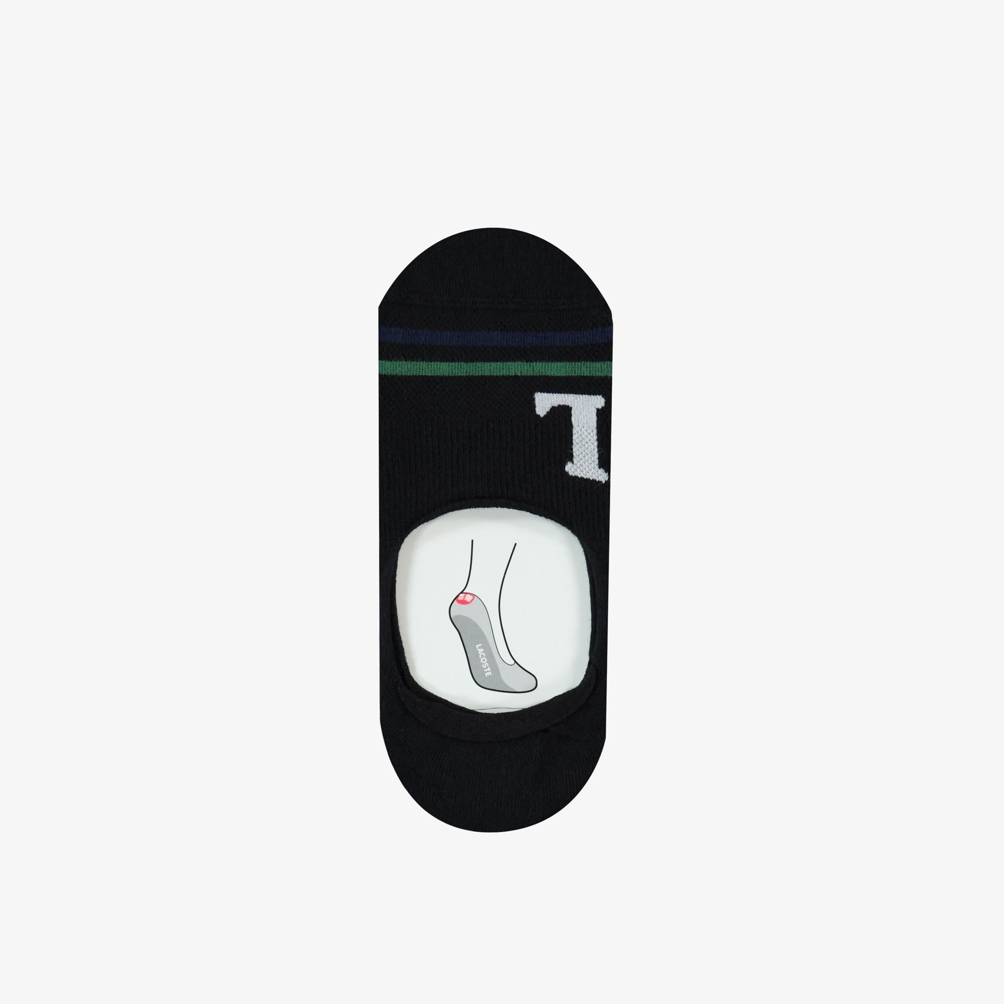 Lacoste Unisex Siyah Babet Çorap