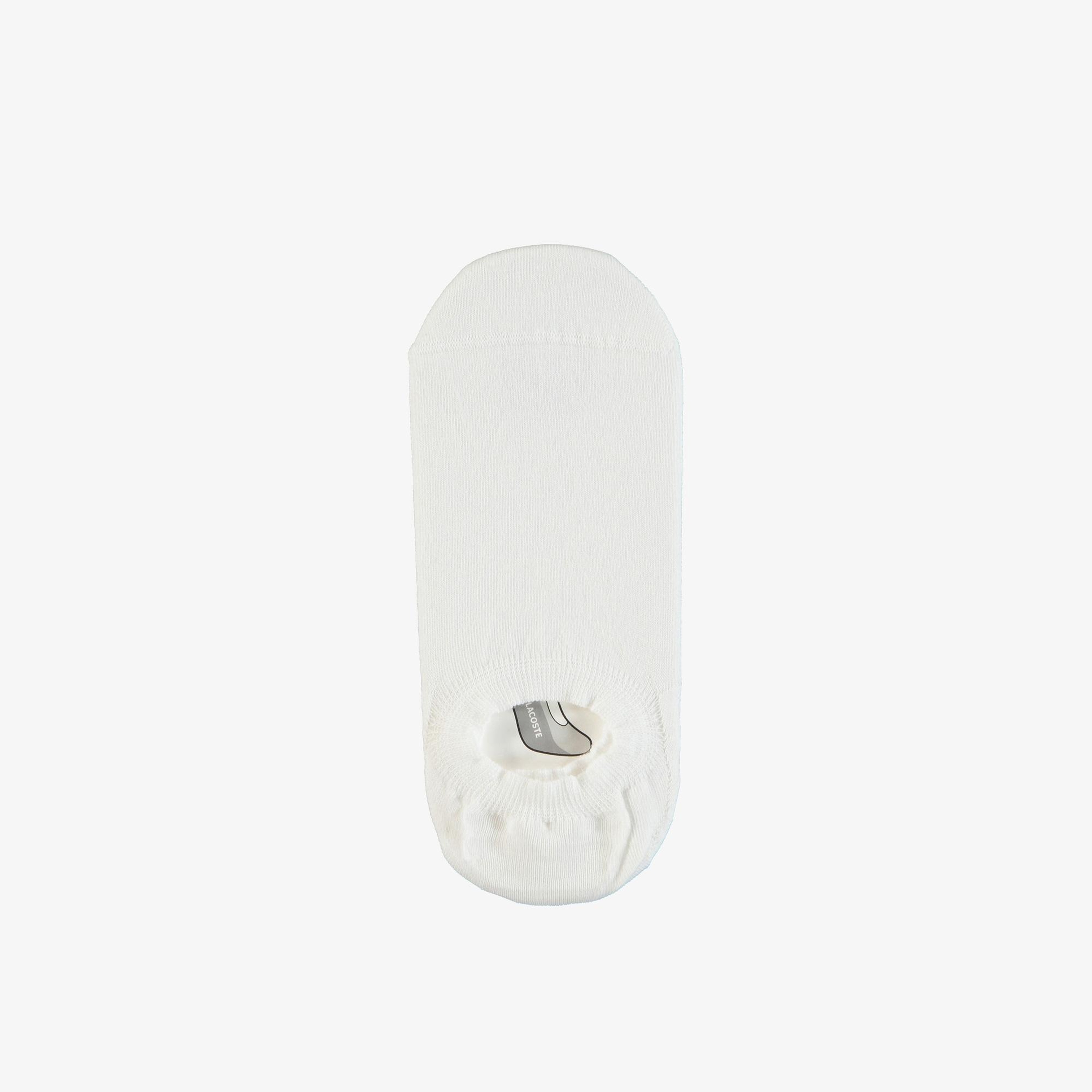 Lacoste Unisex Beyaz Babet Çorap