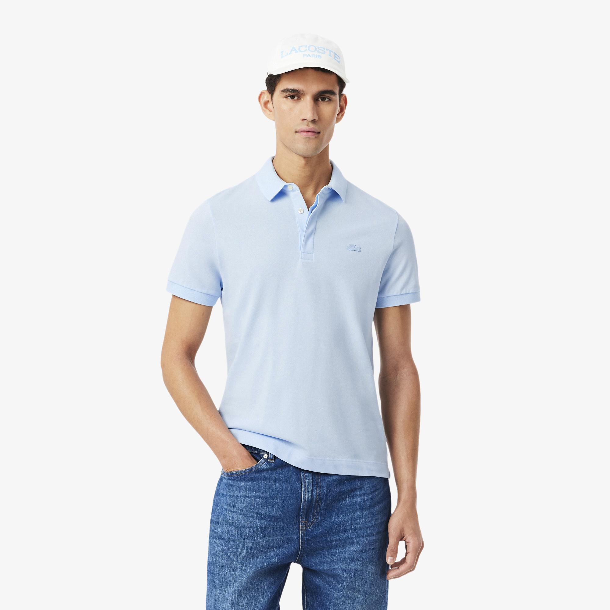 Lacoste Paris Erkek Regular Fit Açık Mavi Polo