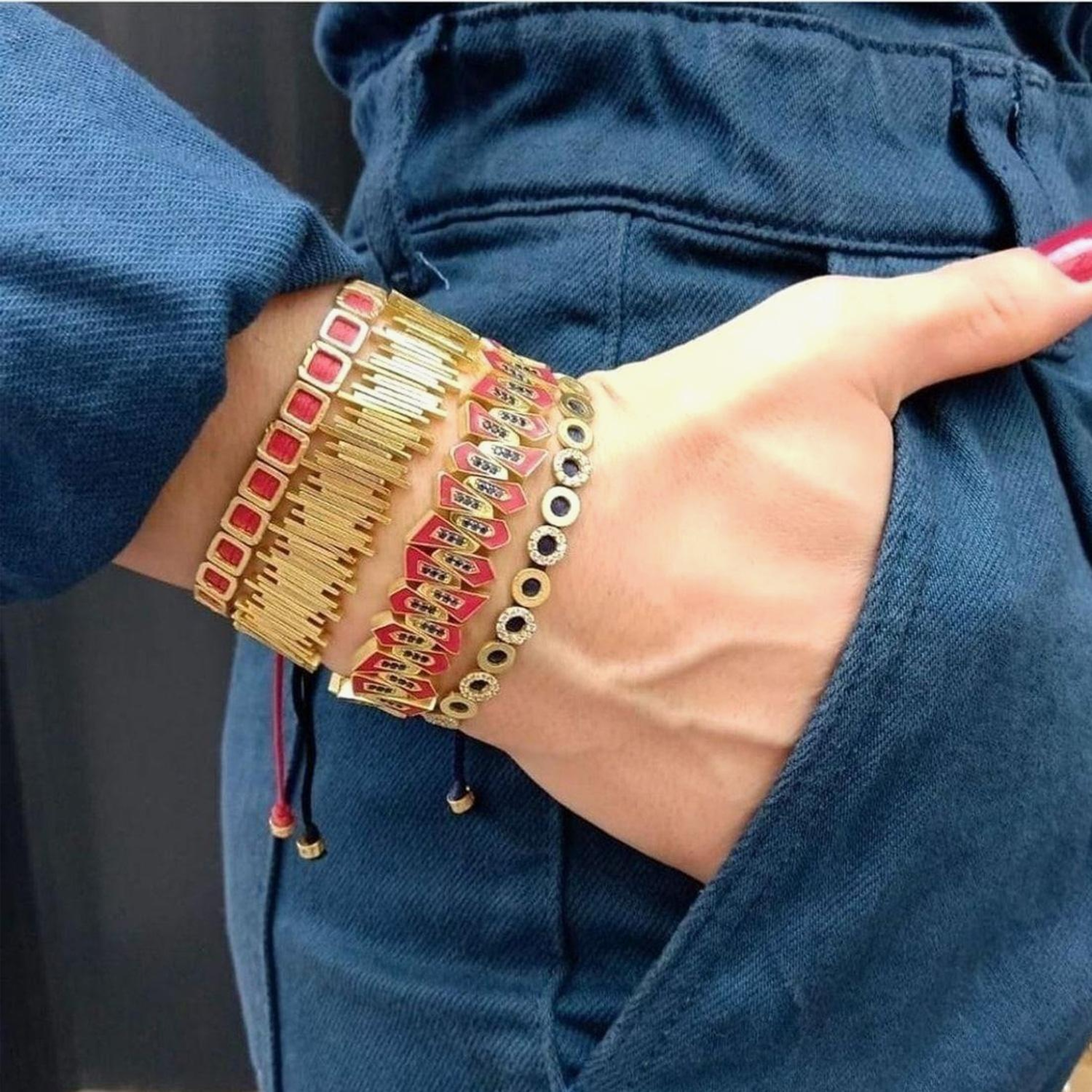 JUJU MOOD Mini Square Unisex Bileklik