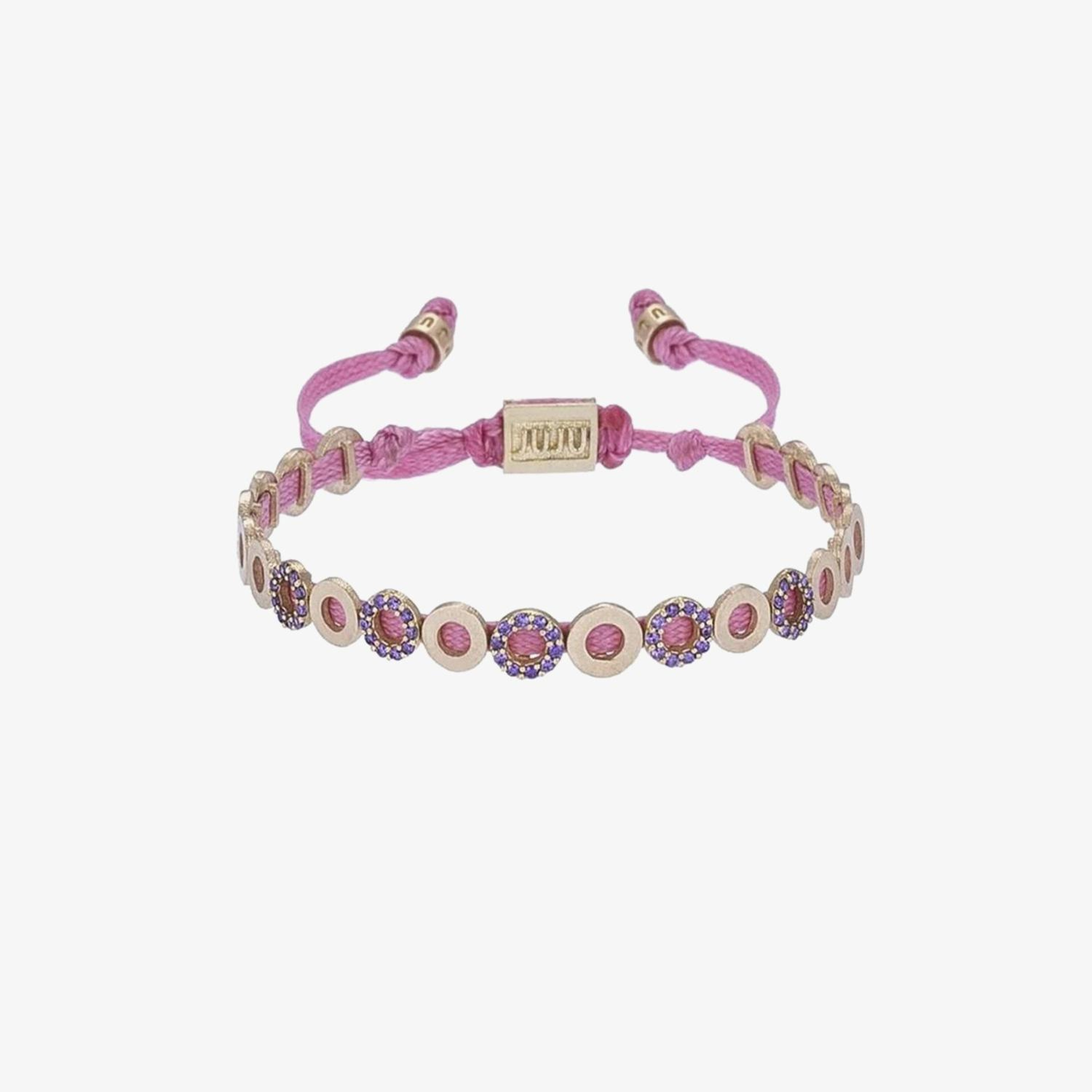 JUJU MOOD Taşlı Mini Circle Unisex Bileklik