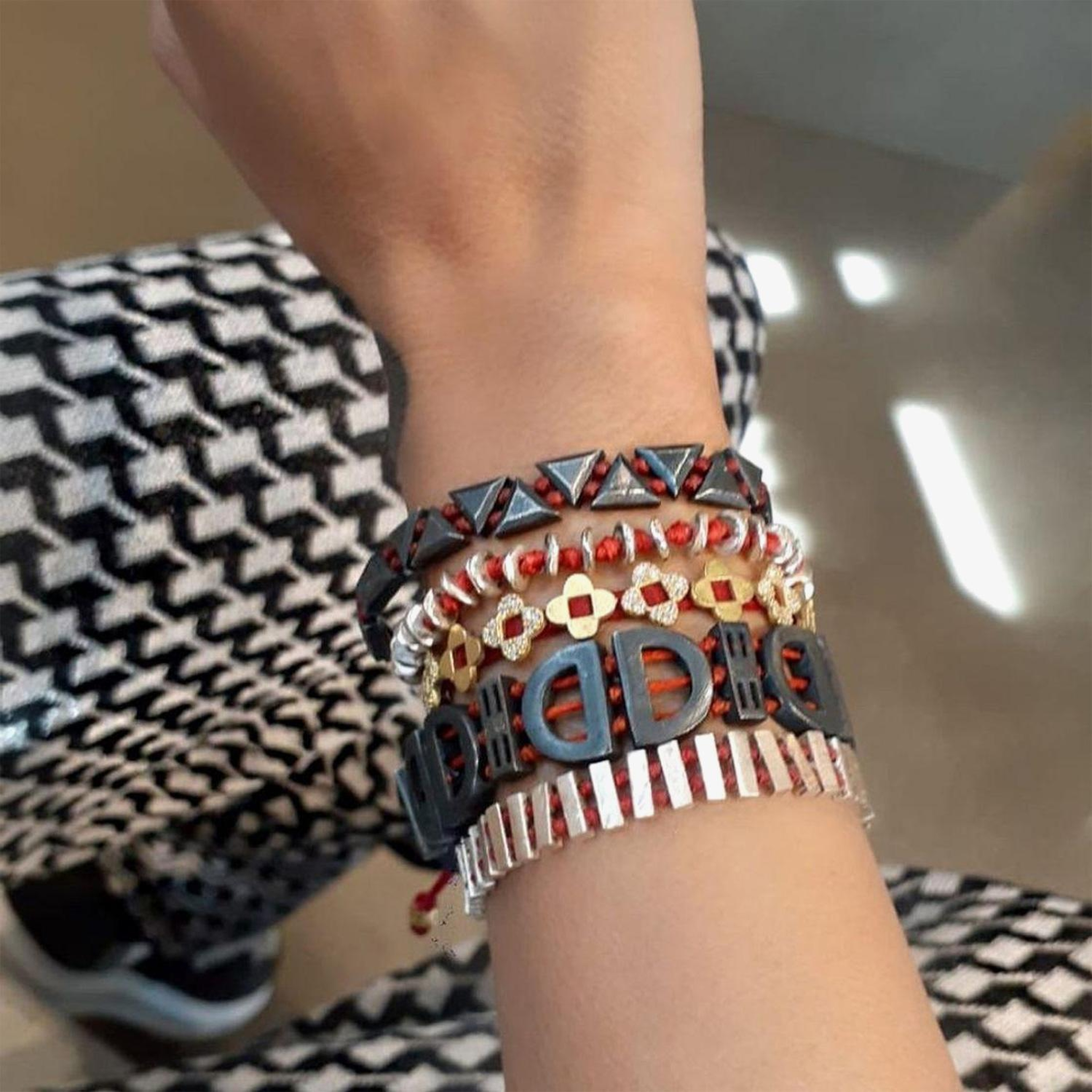 JUJU MOOD Taşlı Flower Unisex Bileklik