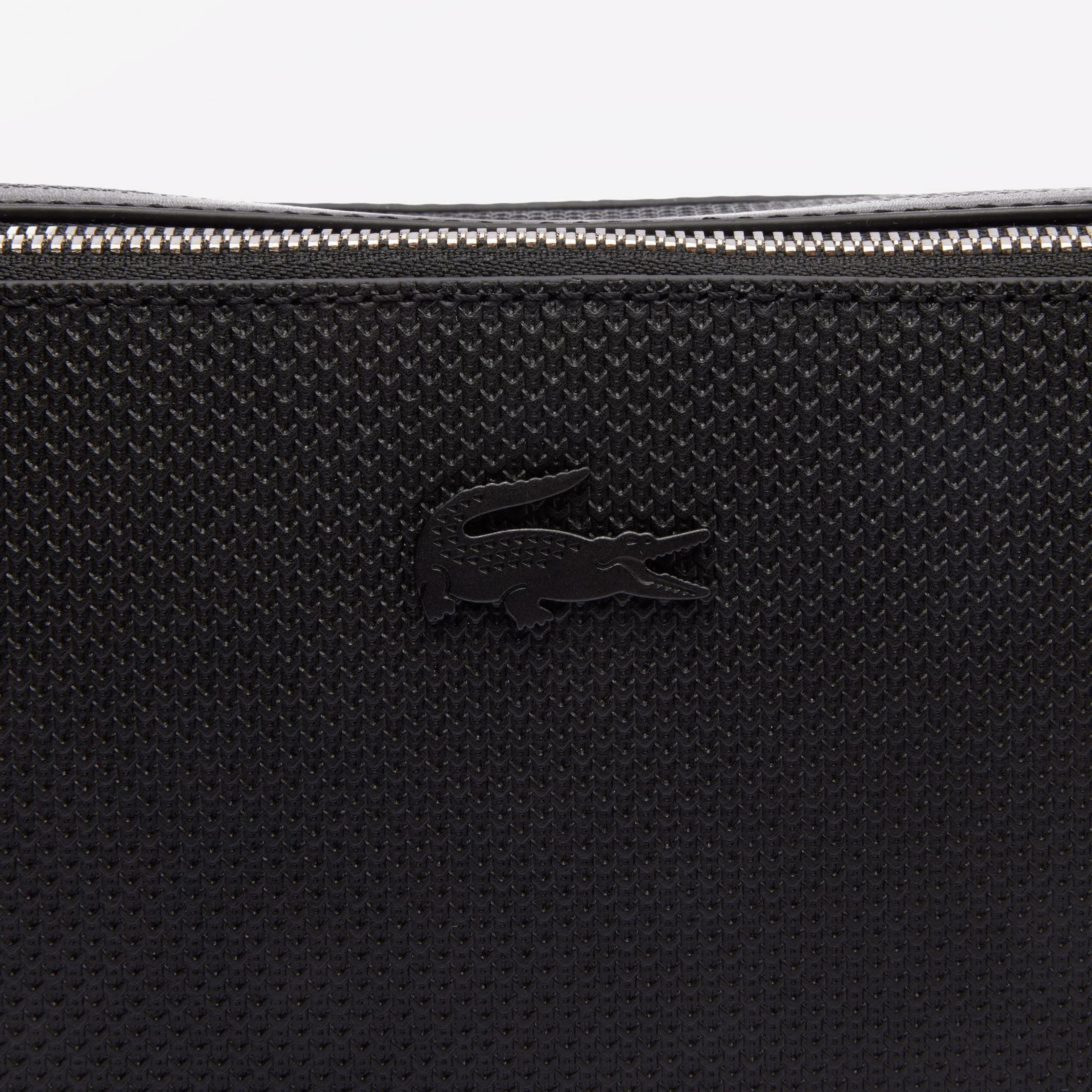 Lacoste Chantaco Erkek Deri Siyah Postacı Çantası