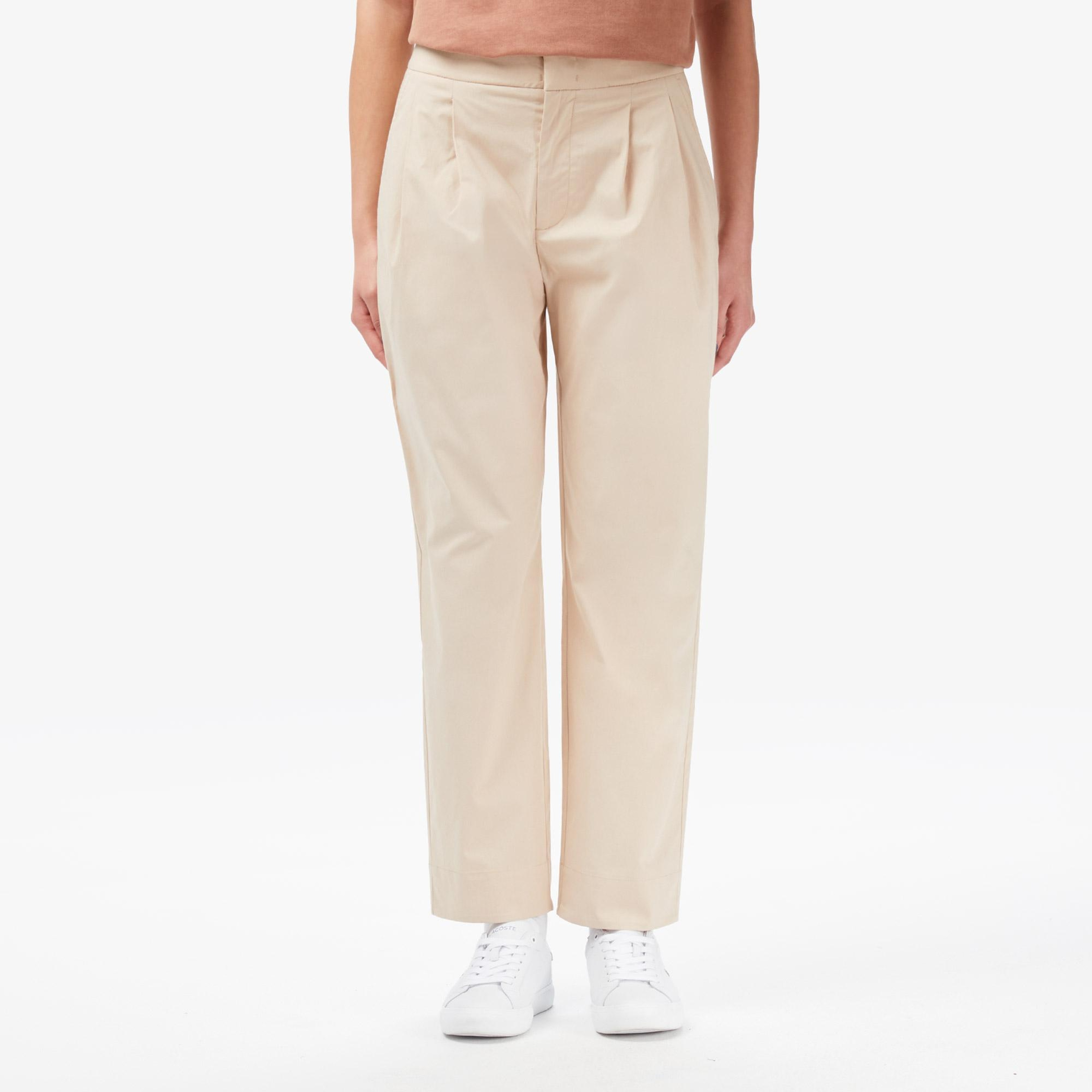 Lacoste Kadın Regular Fit Pembe Pantolon