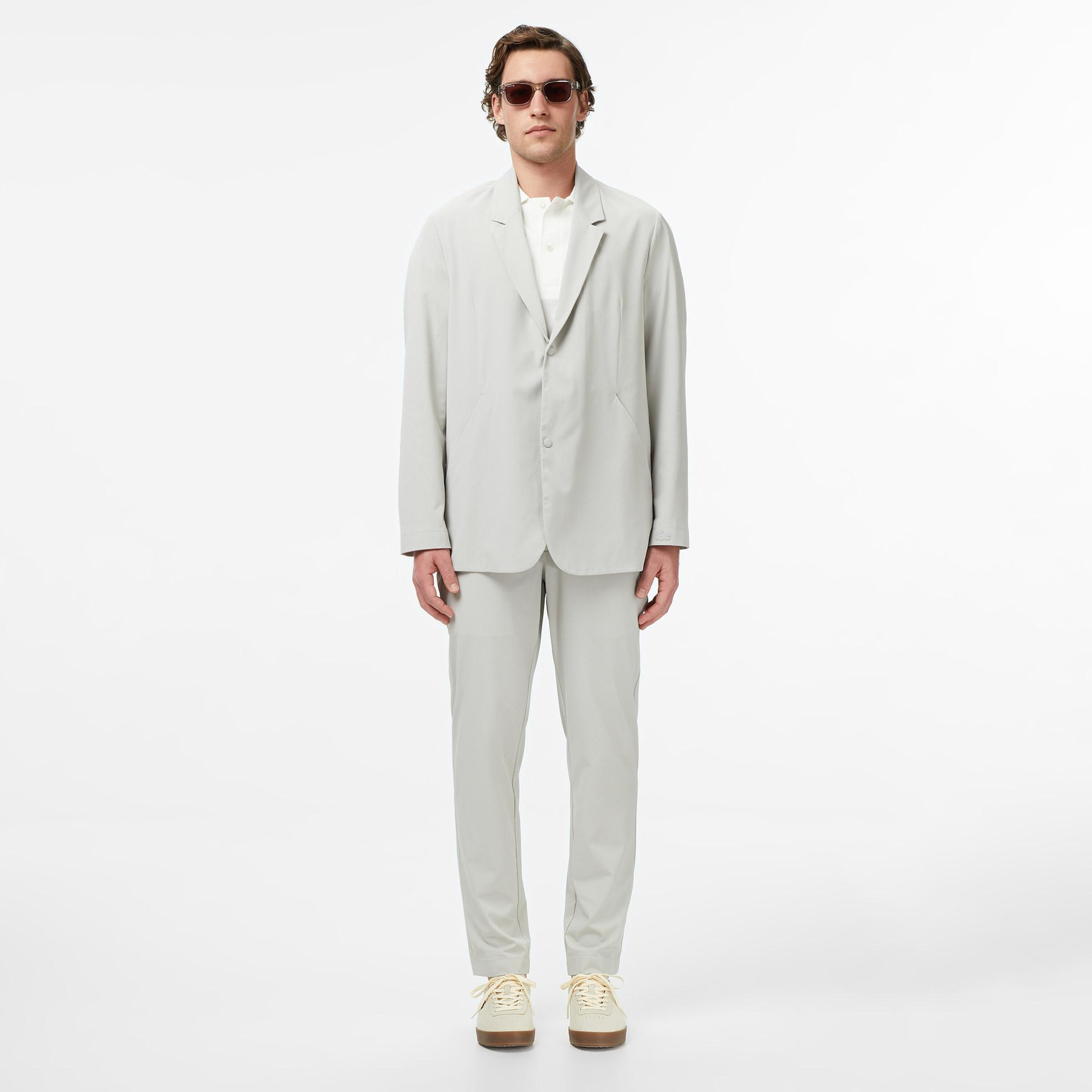 Lacoste Erkek Tapered Fit Gri Pantolon