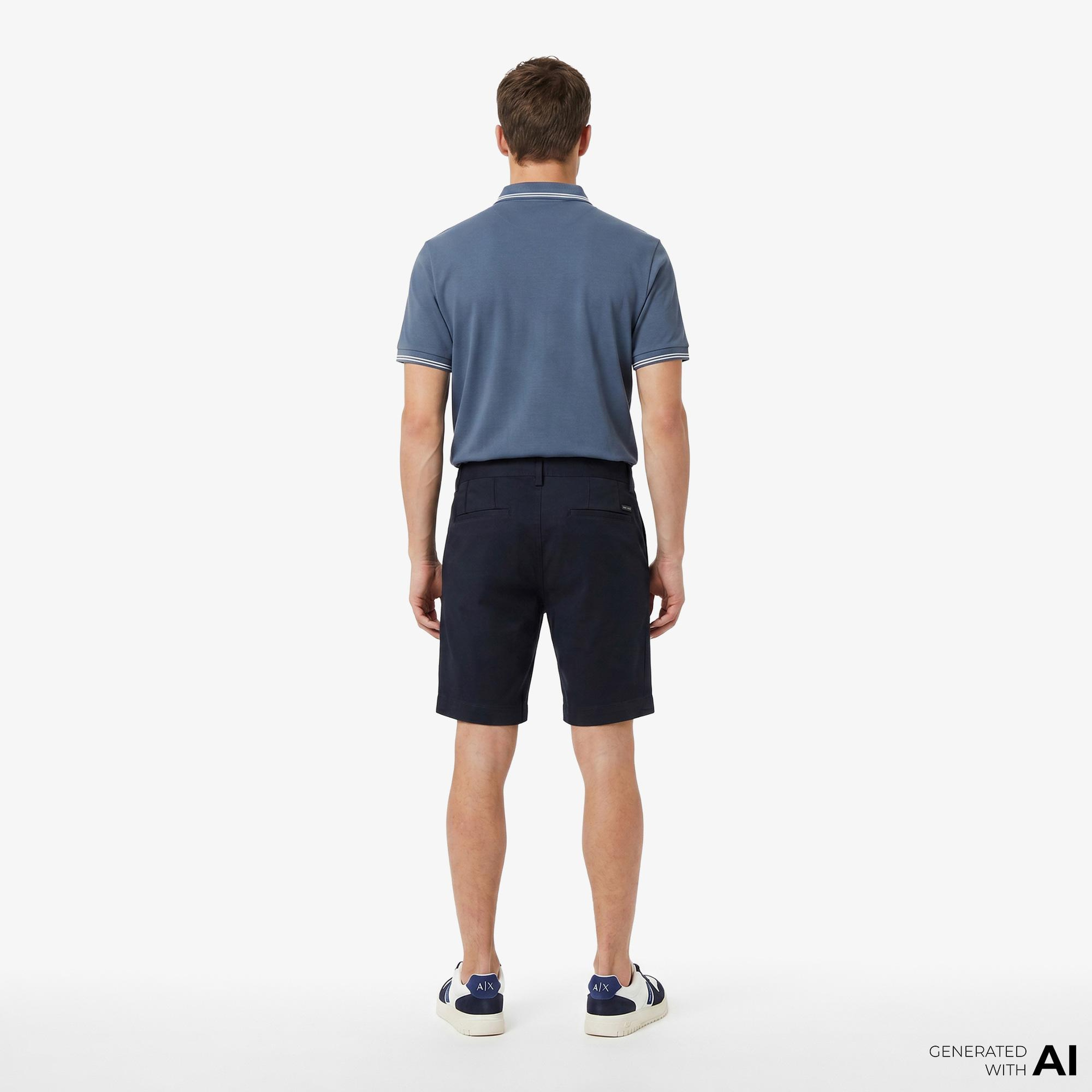 Armani Exchange Erkek Lacivert Şort