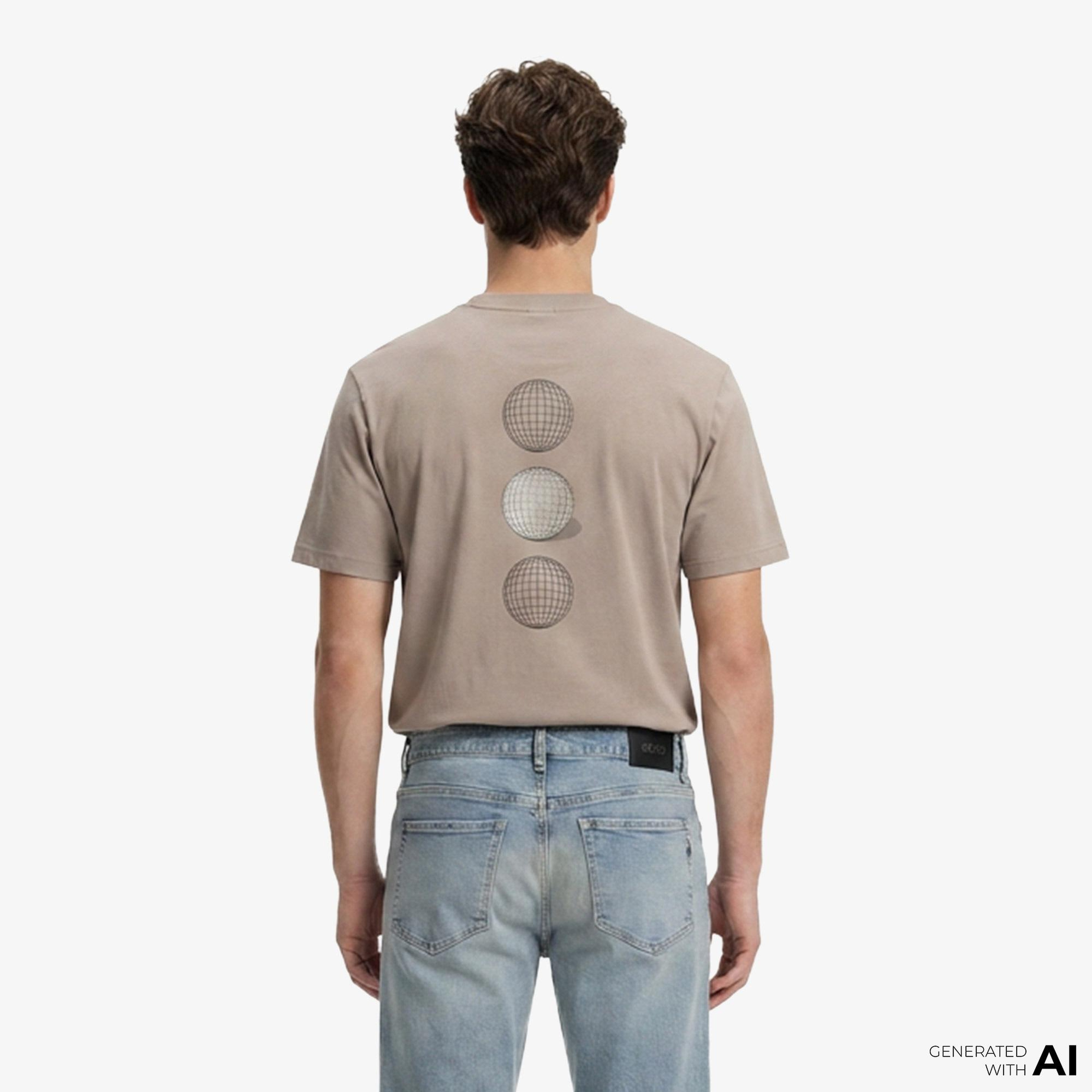 Boss Terrace Graphic Erkek Yeşil T-Shirt