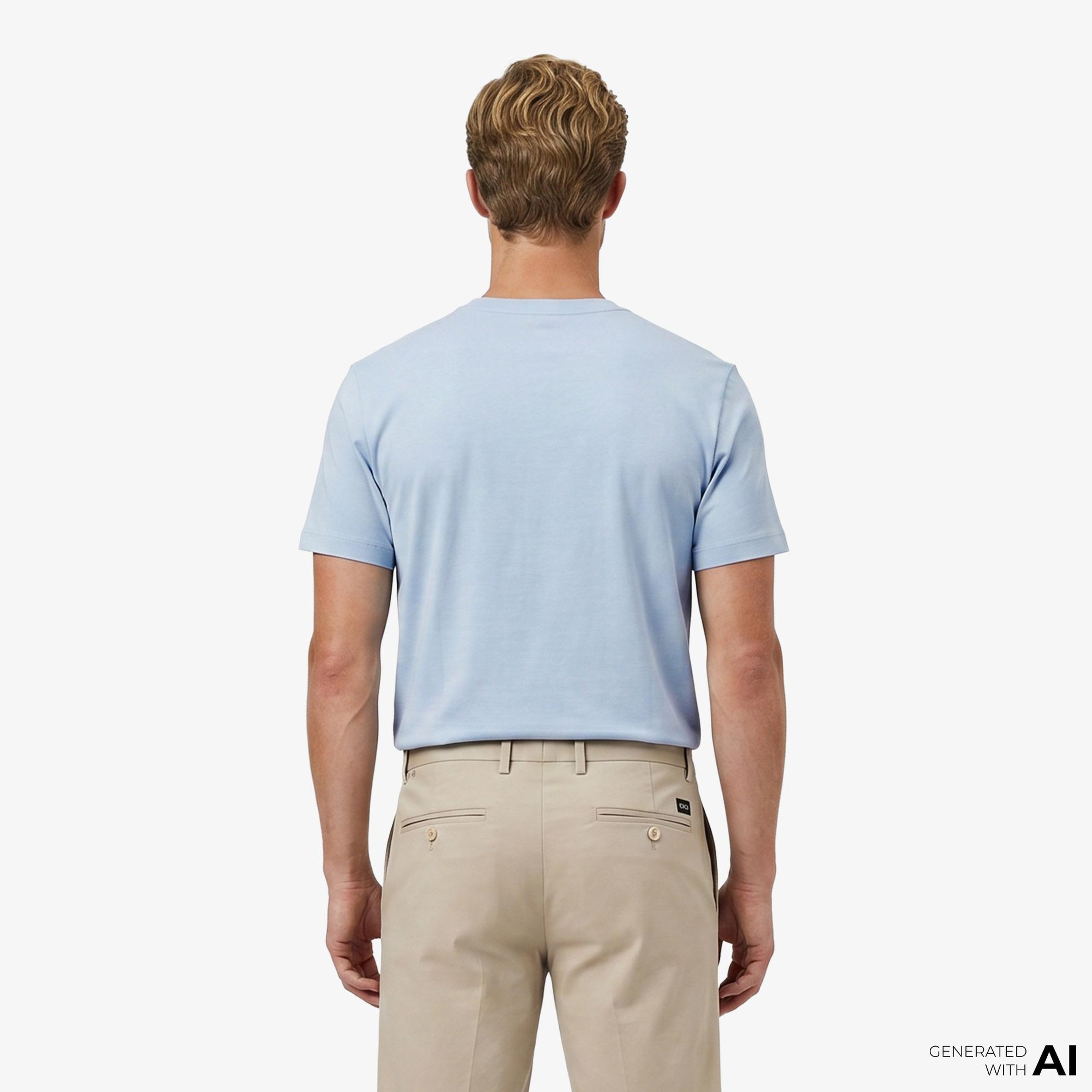 Boss Tchup Erkek Mavi T-Shirt