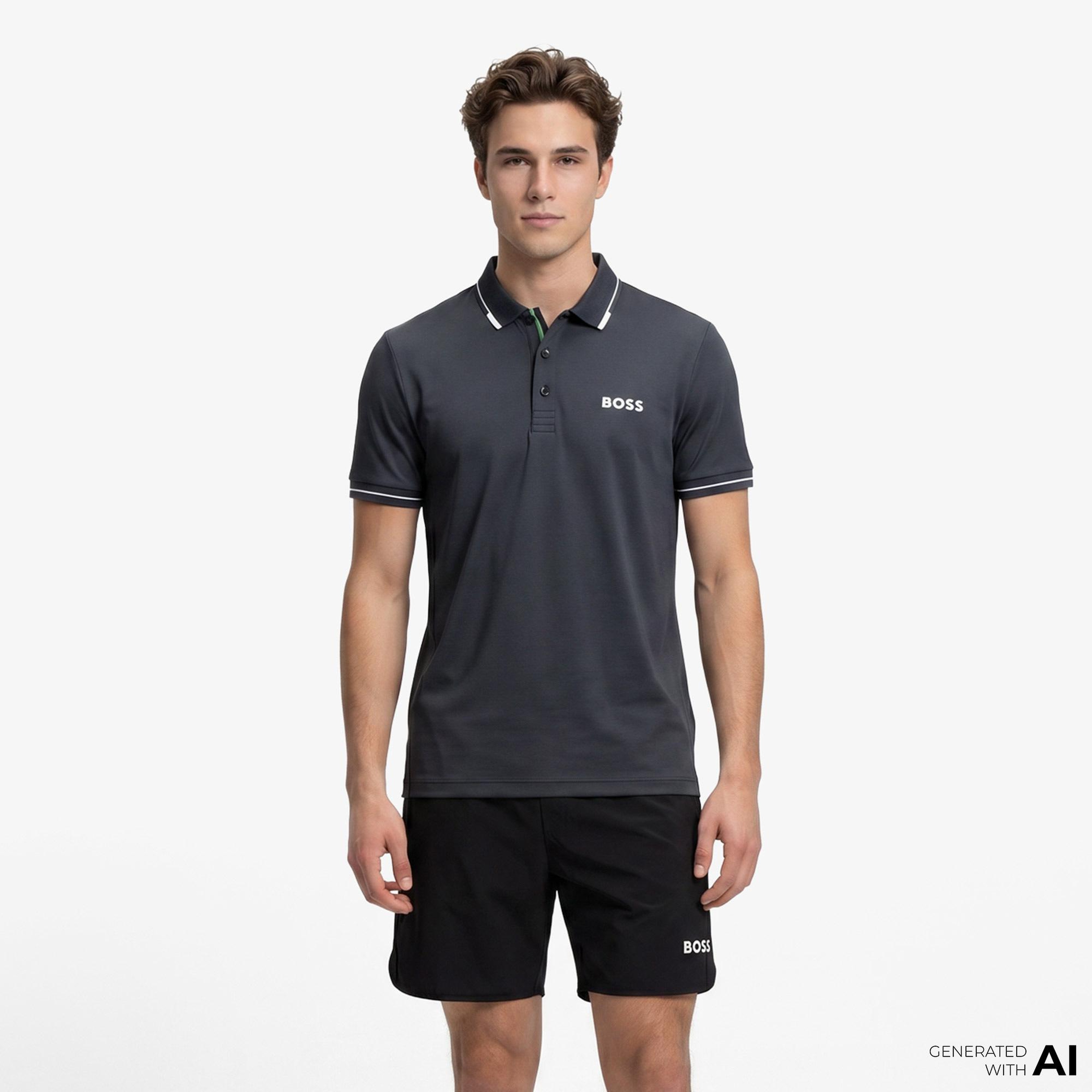 Boss Paul Pro Erkek Lacivert Polo