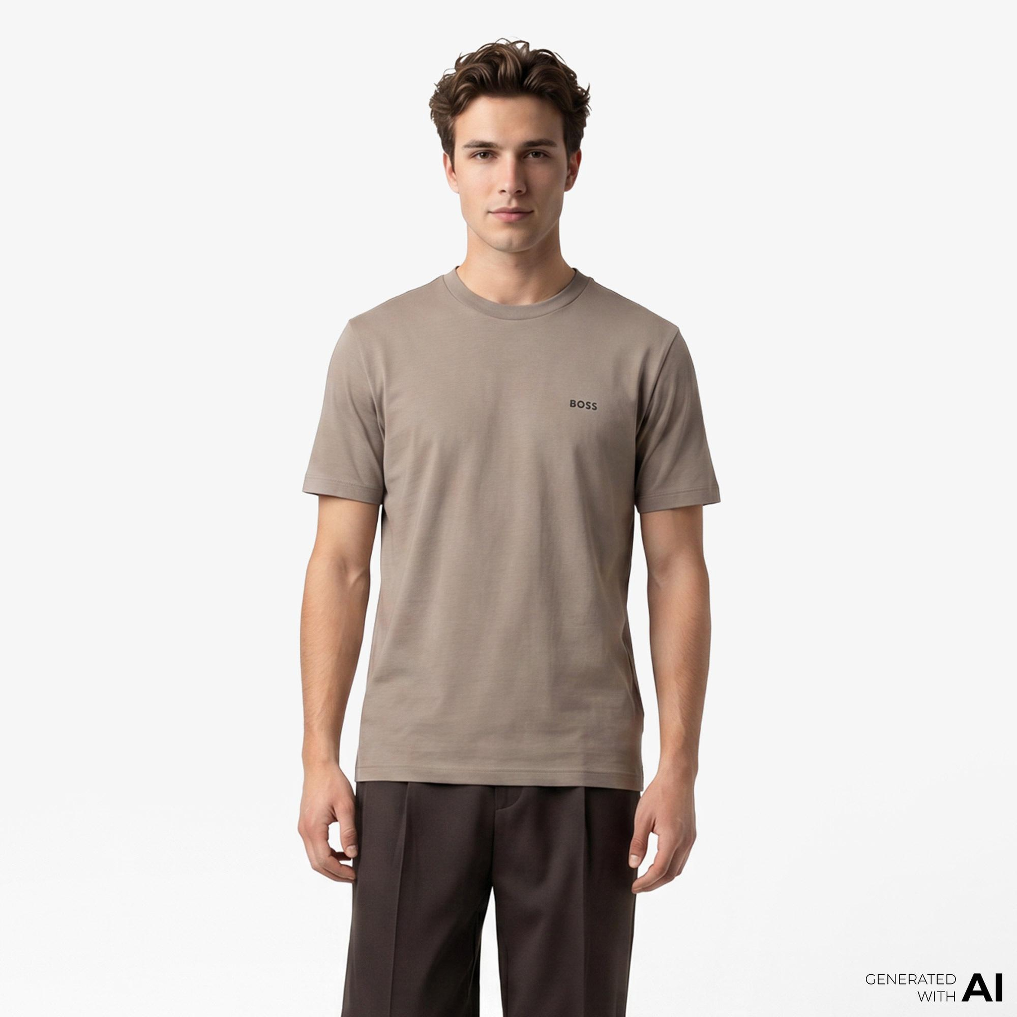 Boss Tee Erkek Yeşil T-Shirt