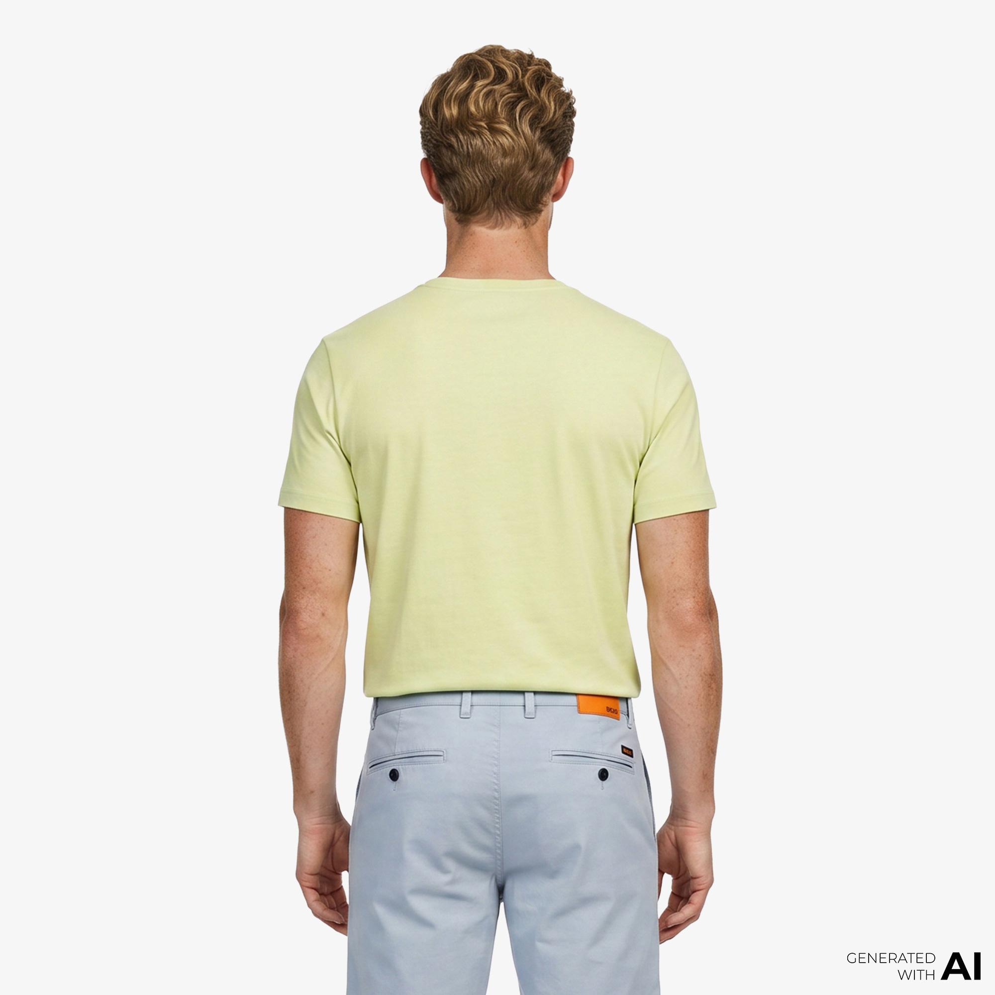 Boss Tales Erkek Bej T-Shirt
