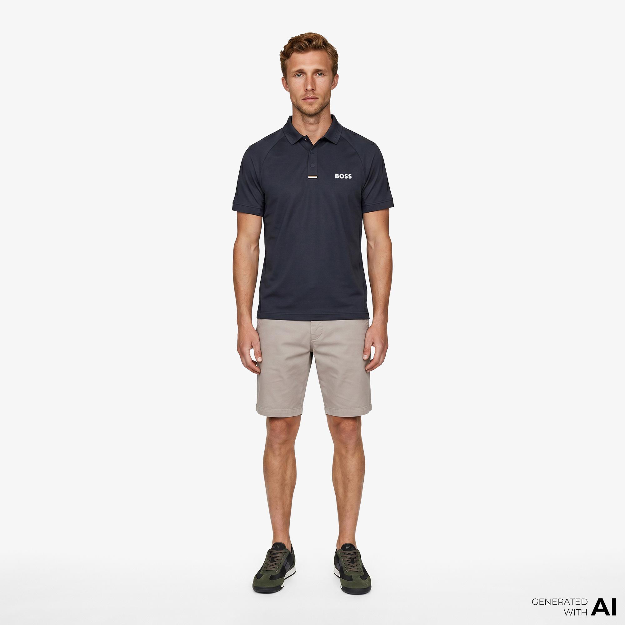Boss Paddytech Erkek Lacivert Polo