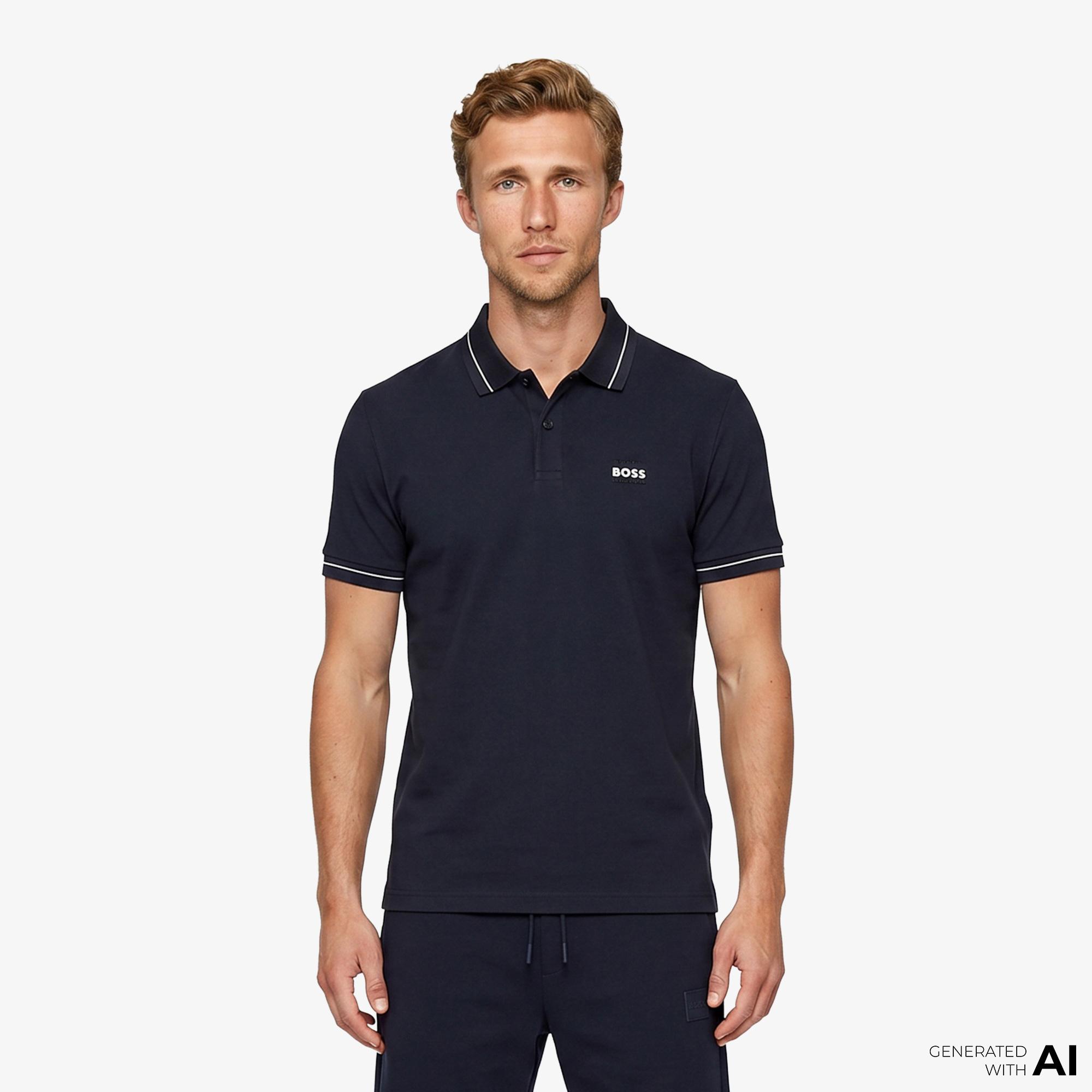 Boss Member Erkek Lacivert Polo