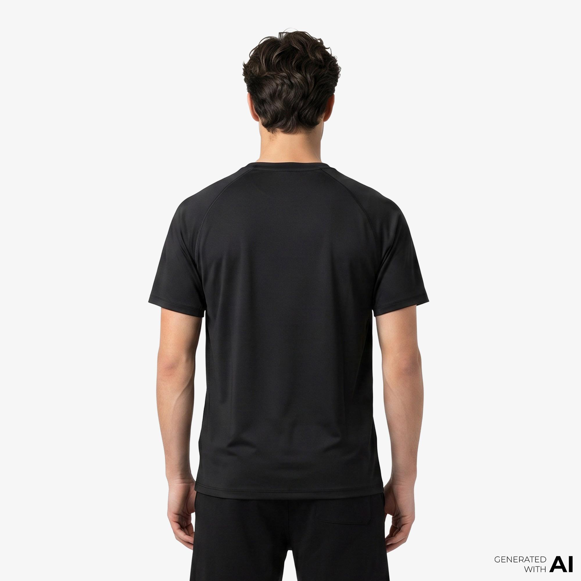 Boss Active Erkek Siyah T-Shirt