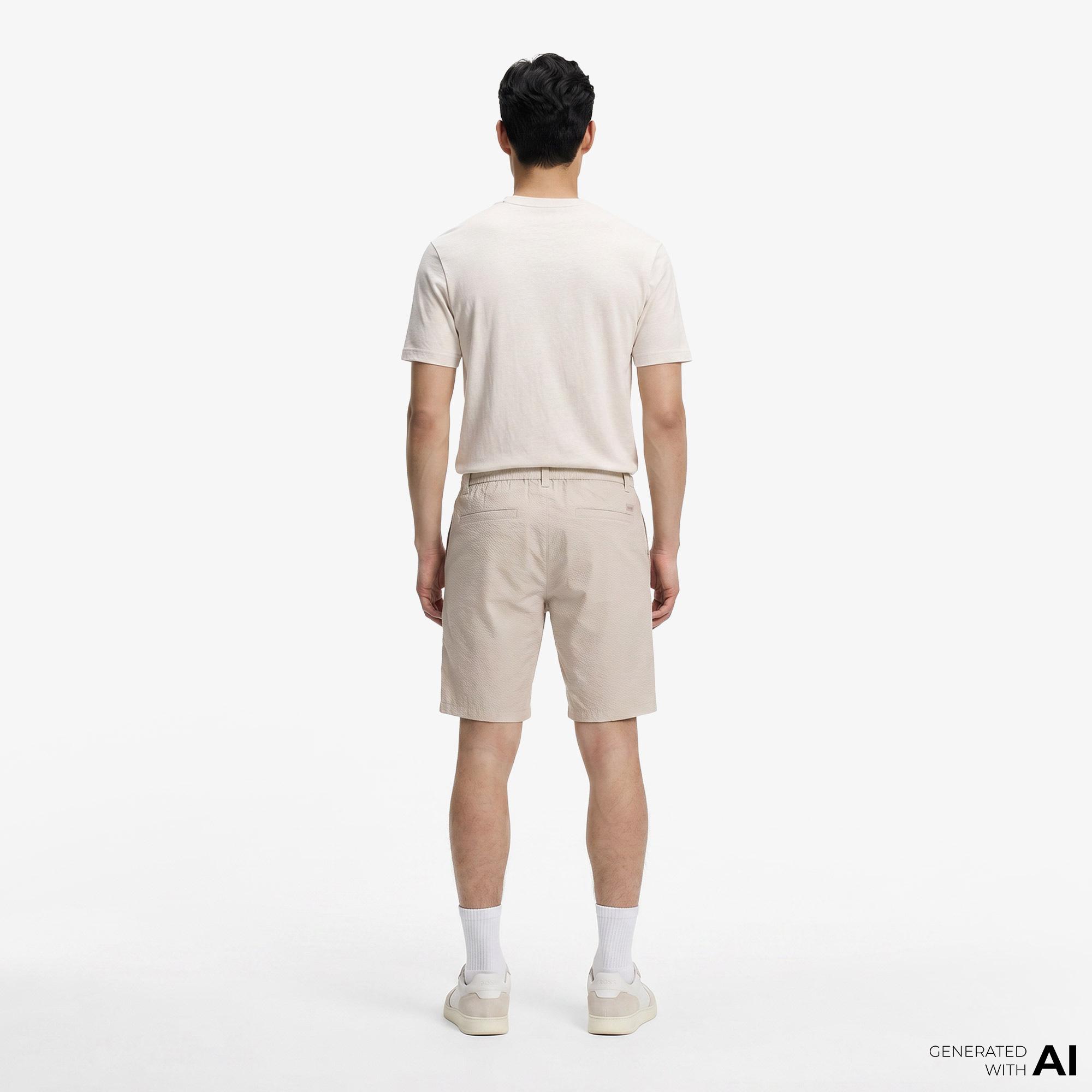 Boss Tapered Erkek Gri Pantolon