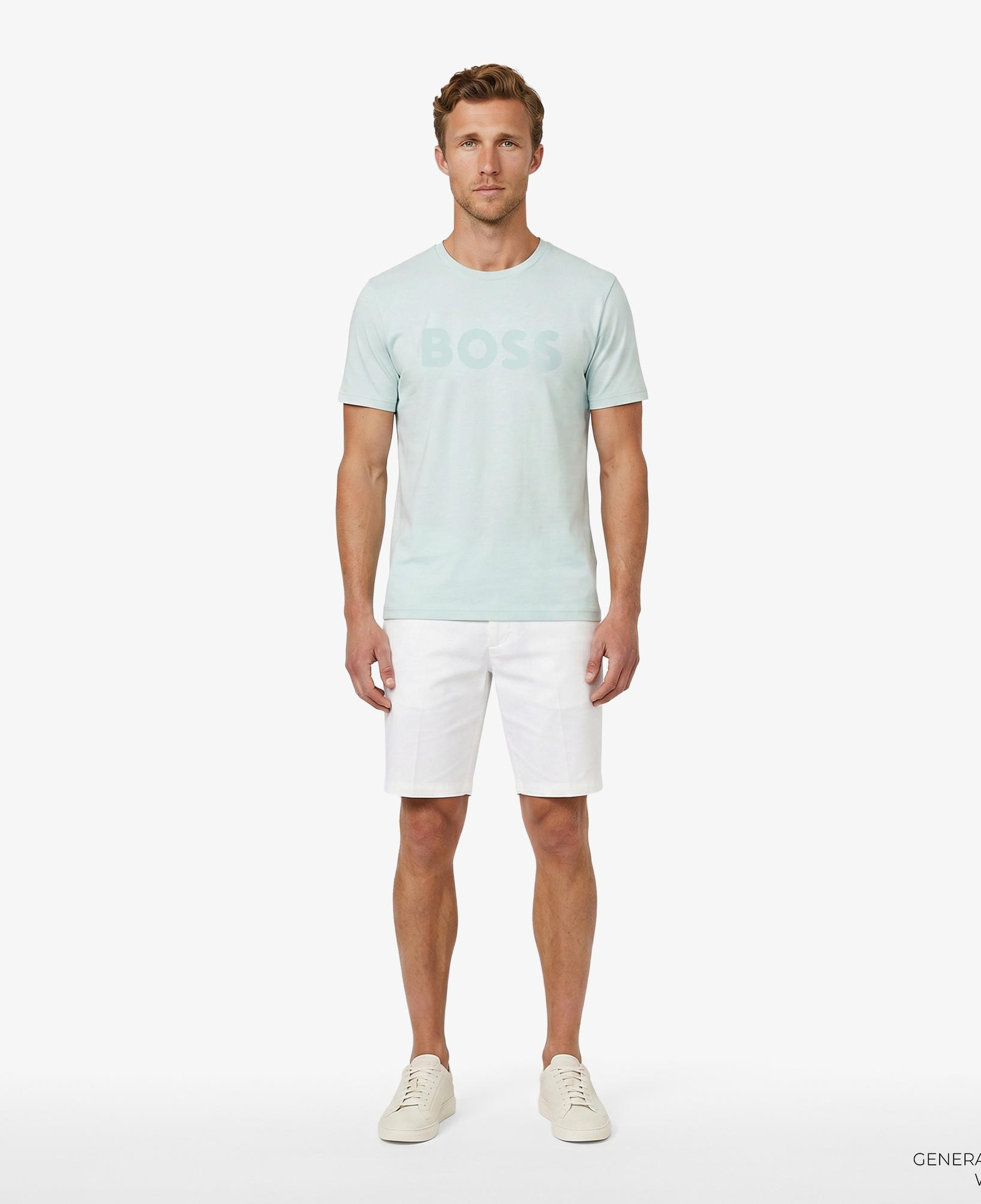 Boss Thinking Erkek Mavi T-Shirt