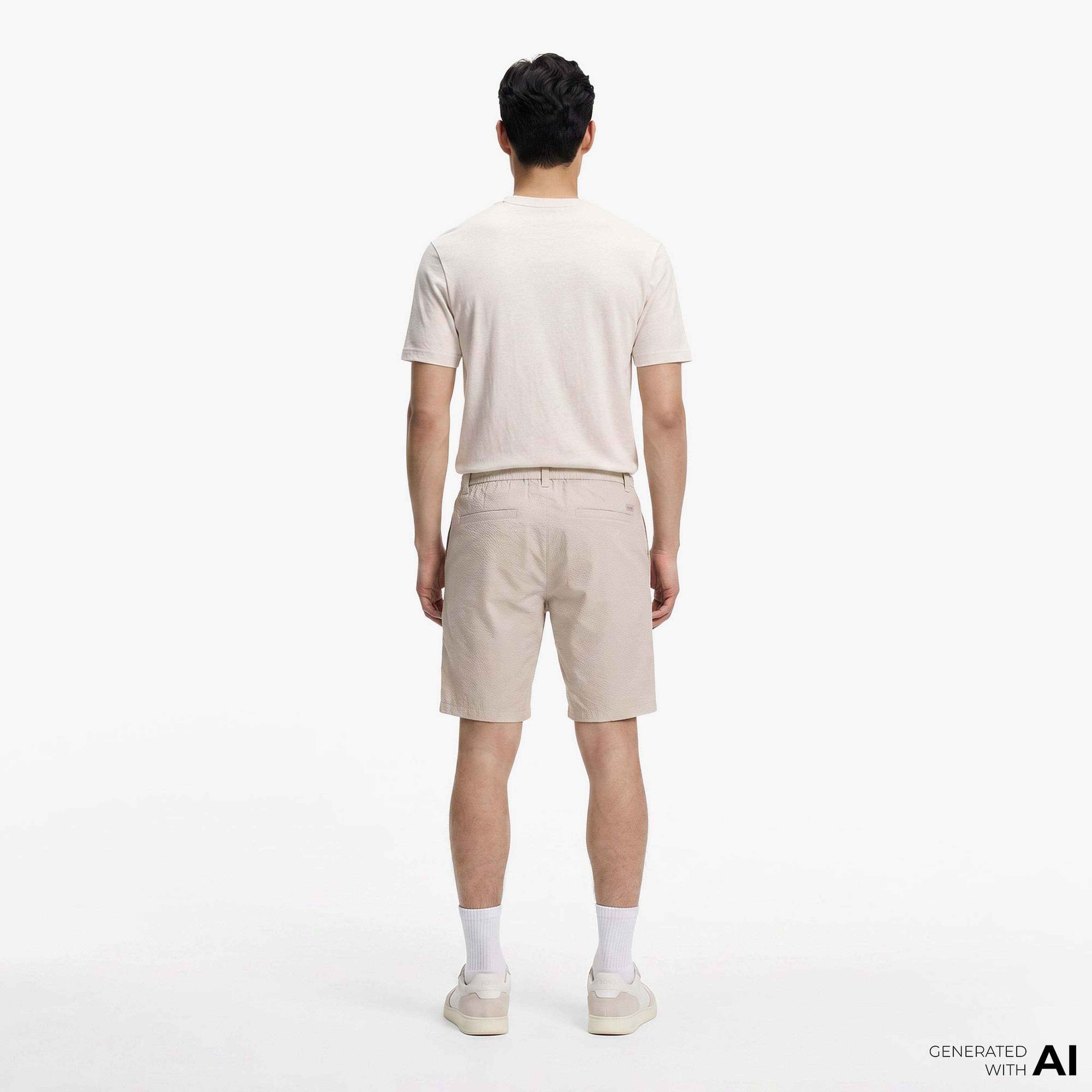 Boss Tapered Erkek Gri Pantolon