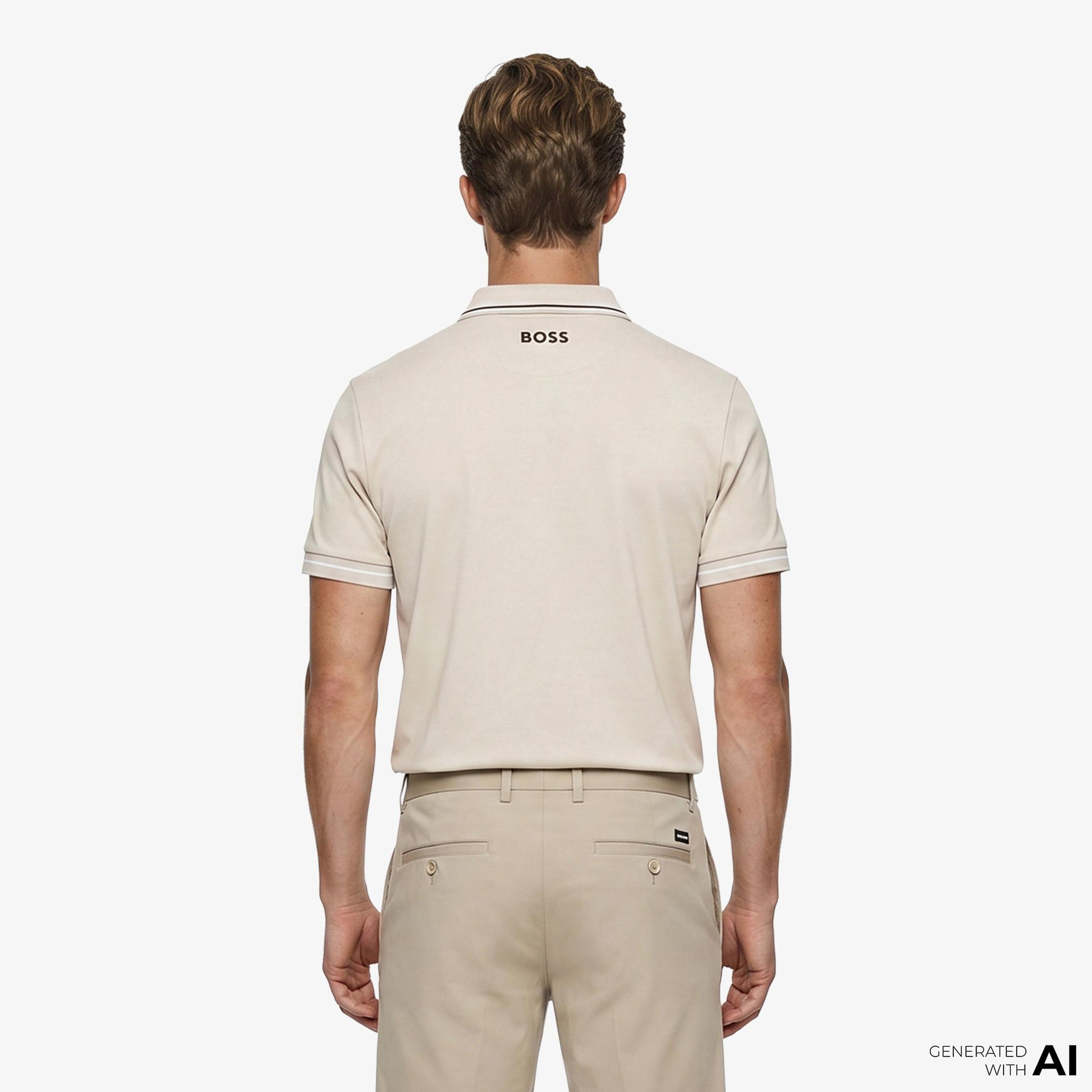 Boss Paul Pro Erkek Bej Polo