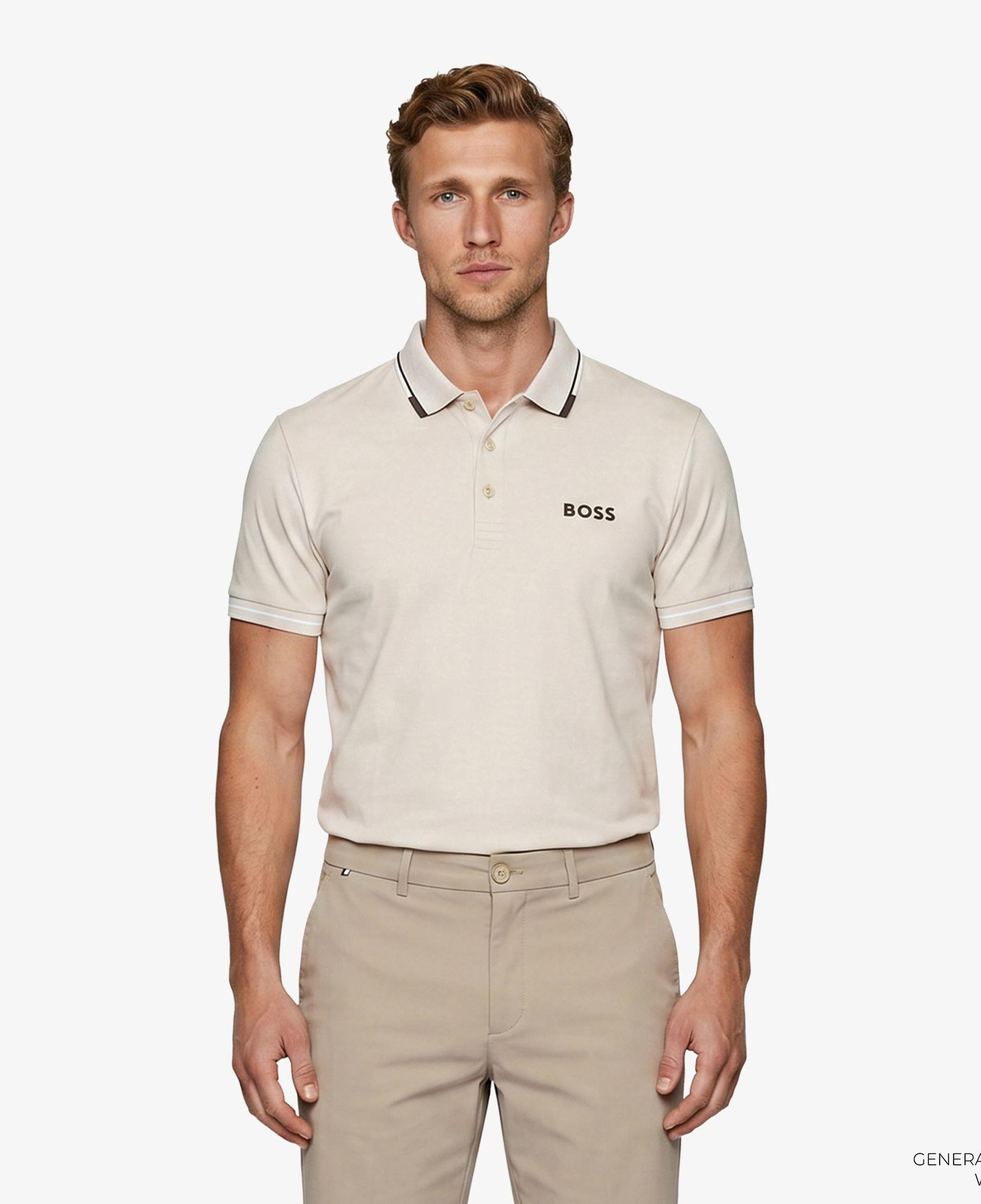Boss Paul Pro Erkek Bej Polo