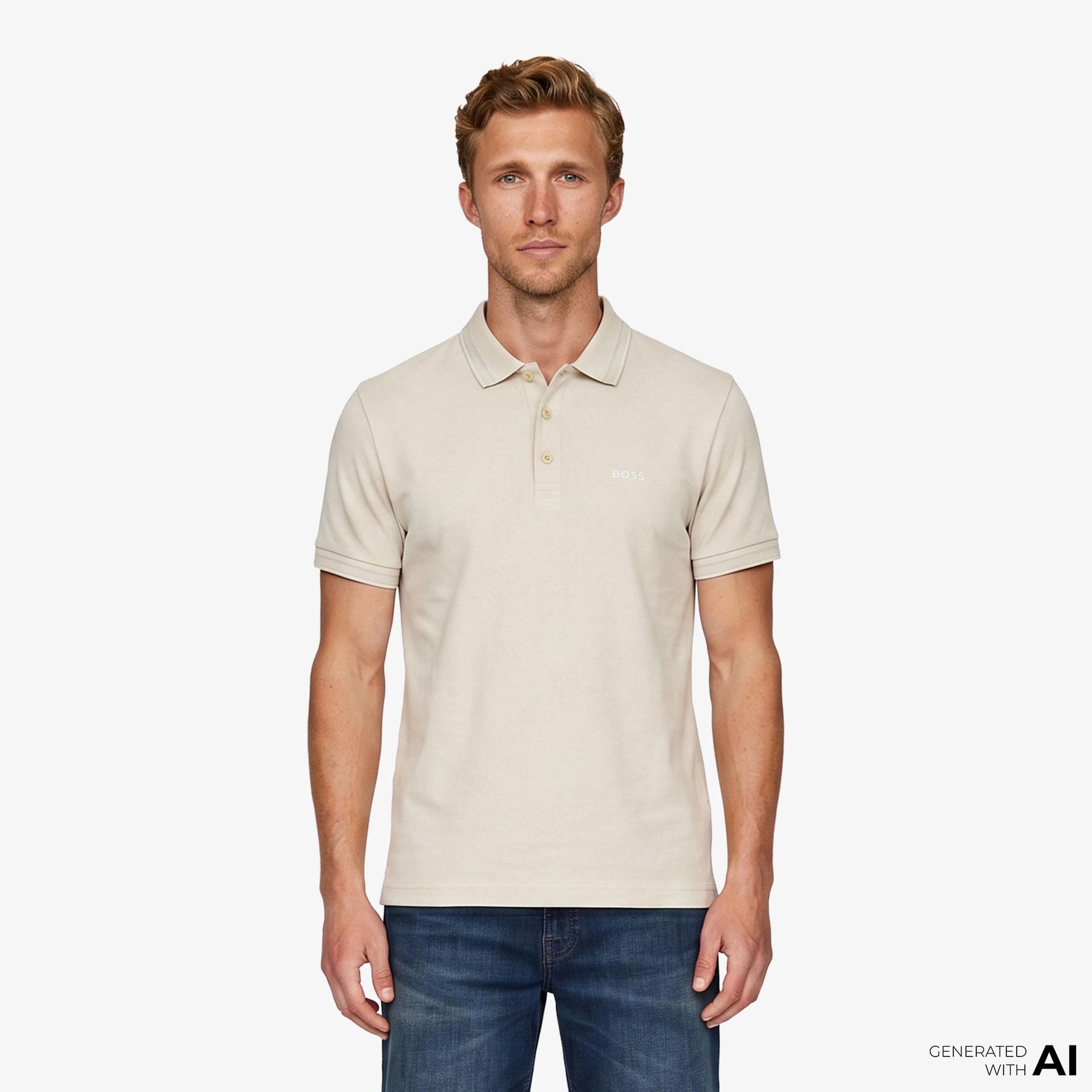 Boss Paddy Erkek Bej Polo