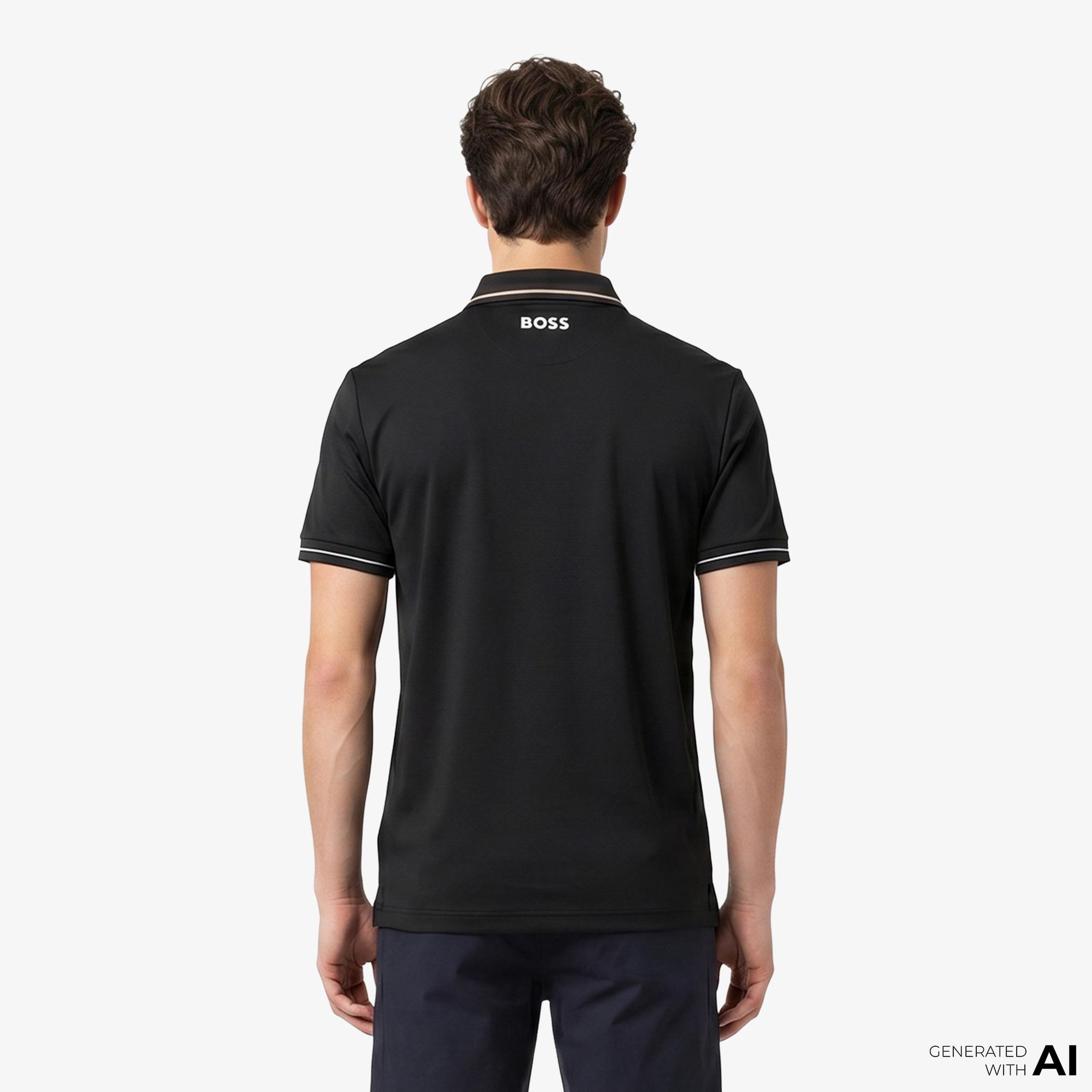 Boss Paul Pro Erkek Siyah Polo