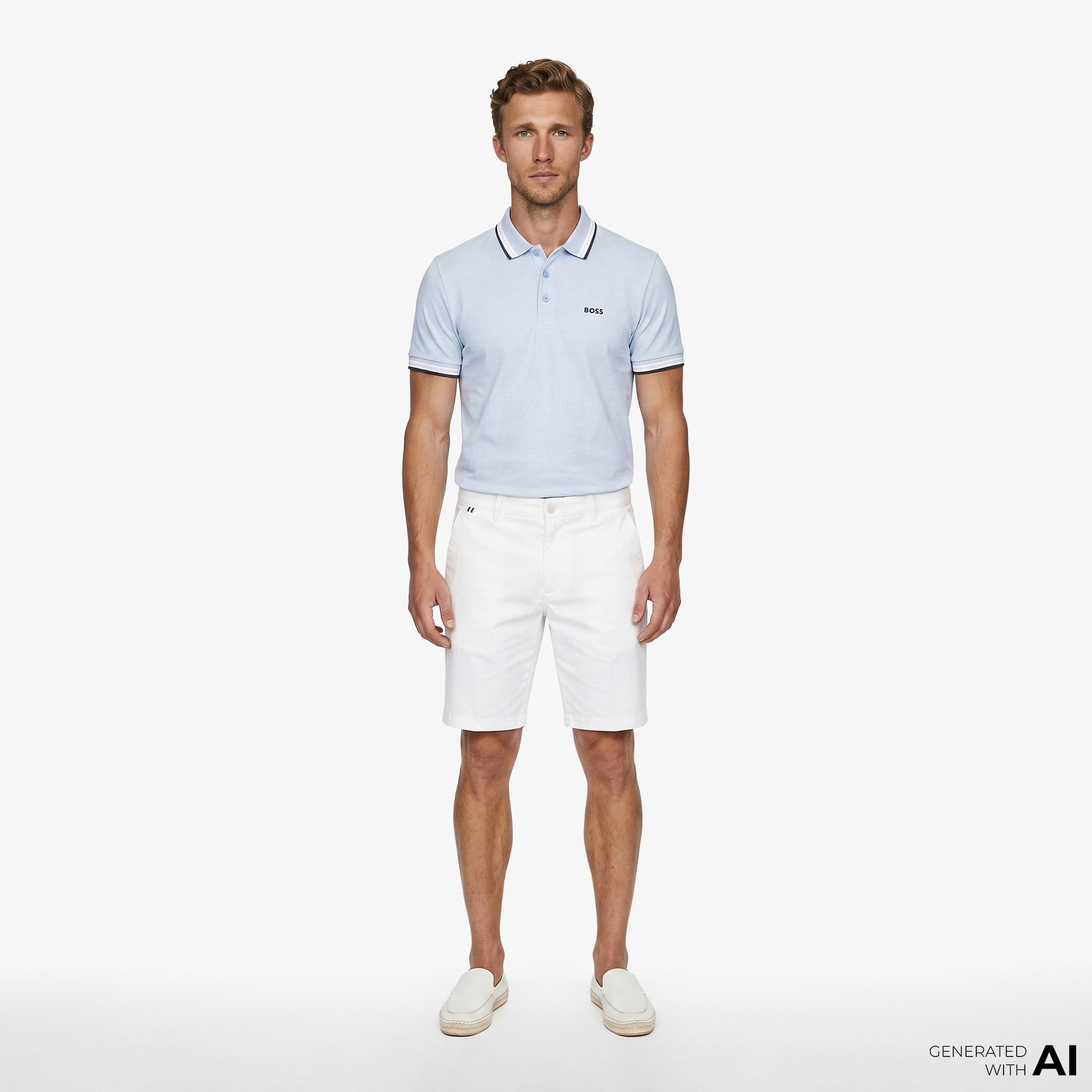 Boss Paddy Erkek Mavi Polo