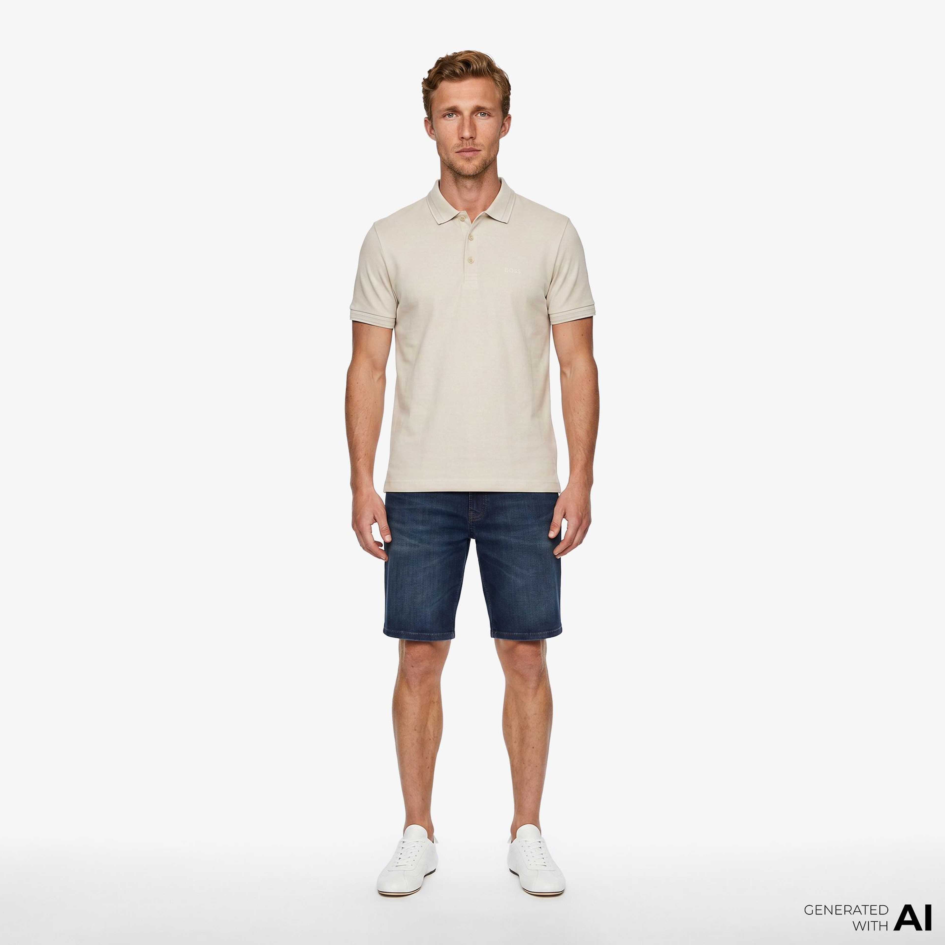 Boss Paddy Erkek Bej Polo