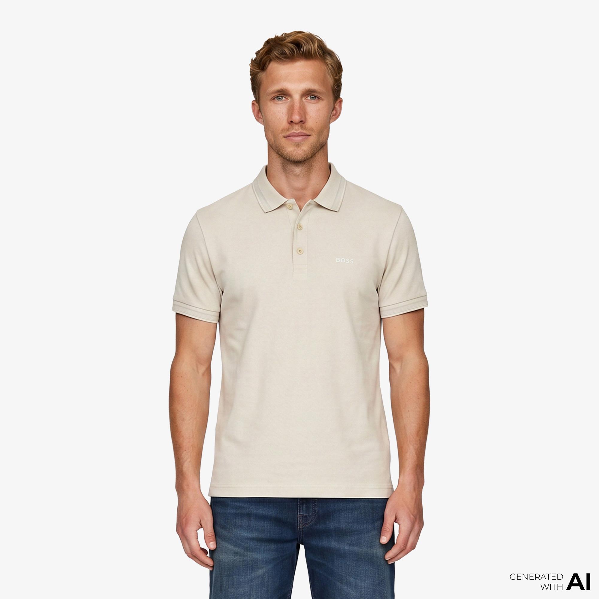 Boss Paddy Erkek Bej Polo