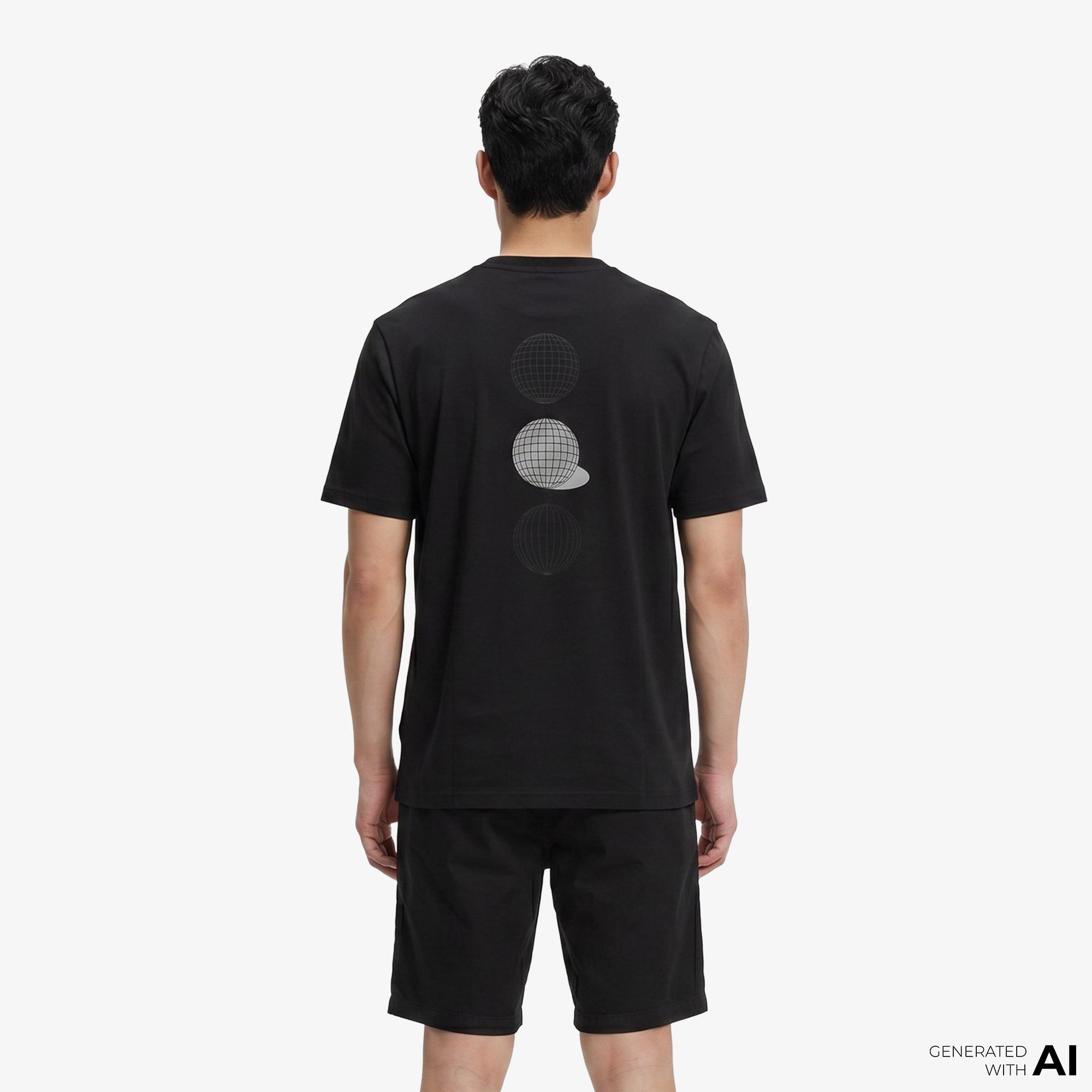 Boss Terrace Graphic Erkek Siyah T-Shirt