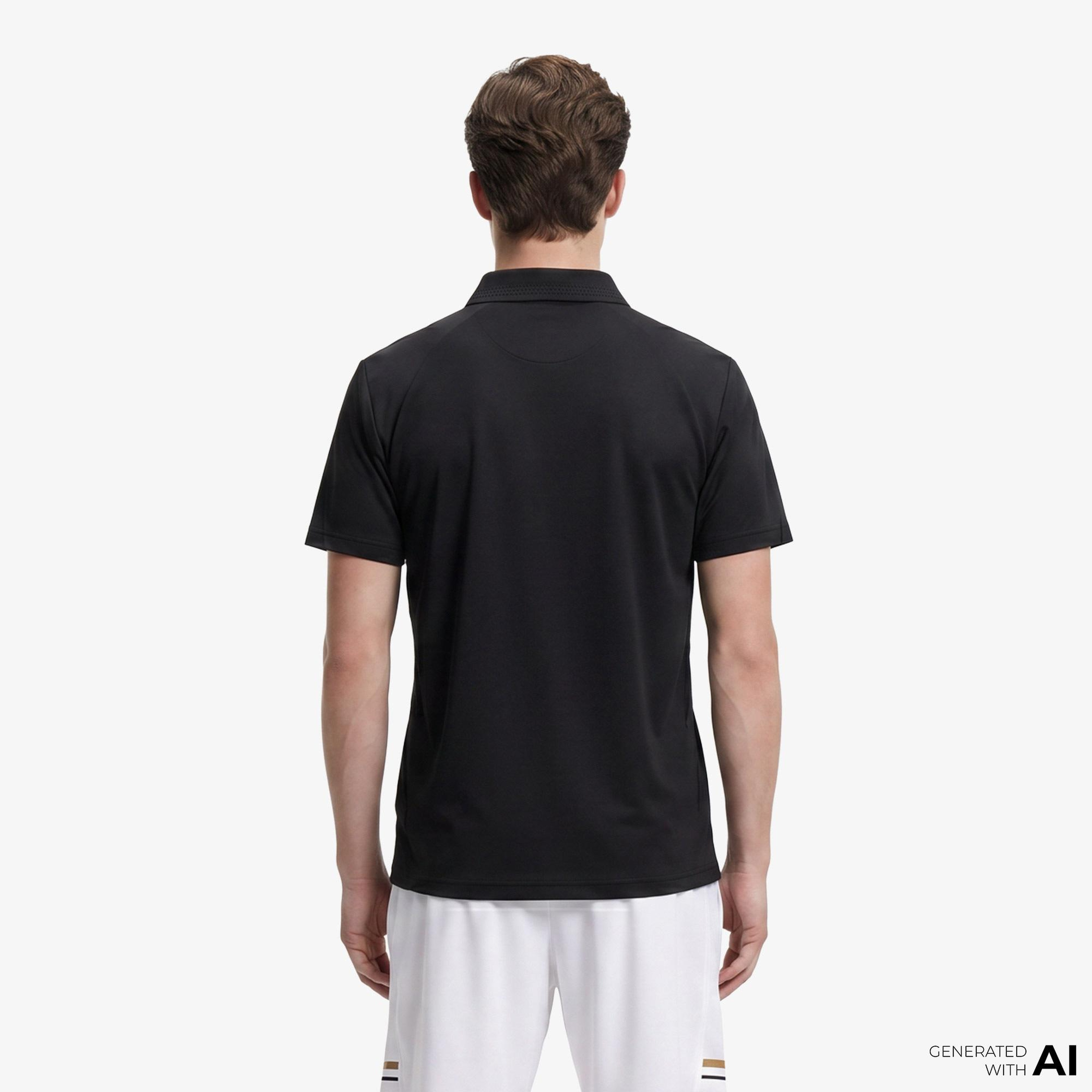 Boss Paddytech Erkek Siyah Polo