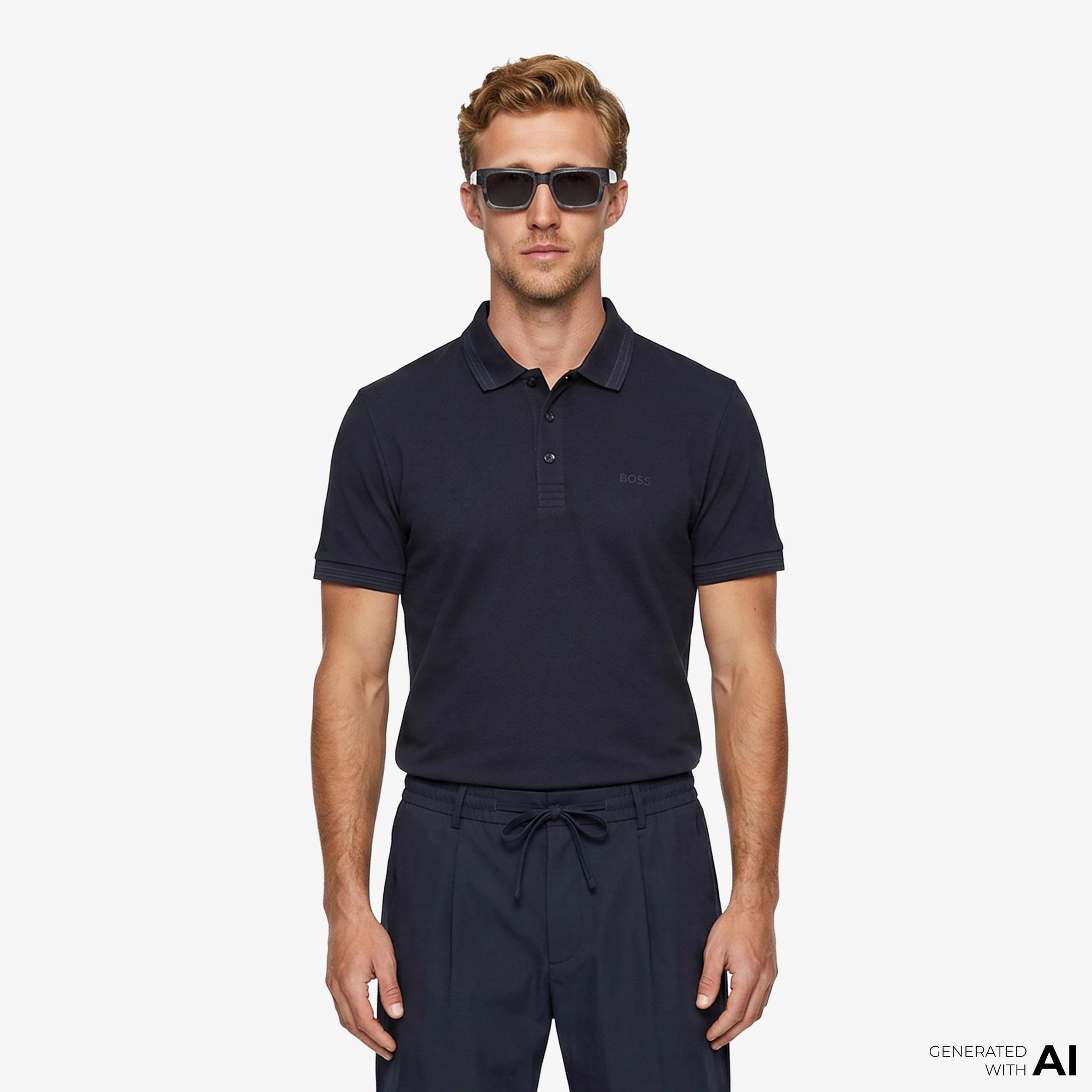 Boss Paddy Erkek Lacivert Polo