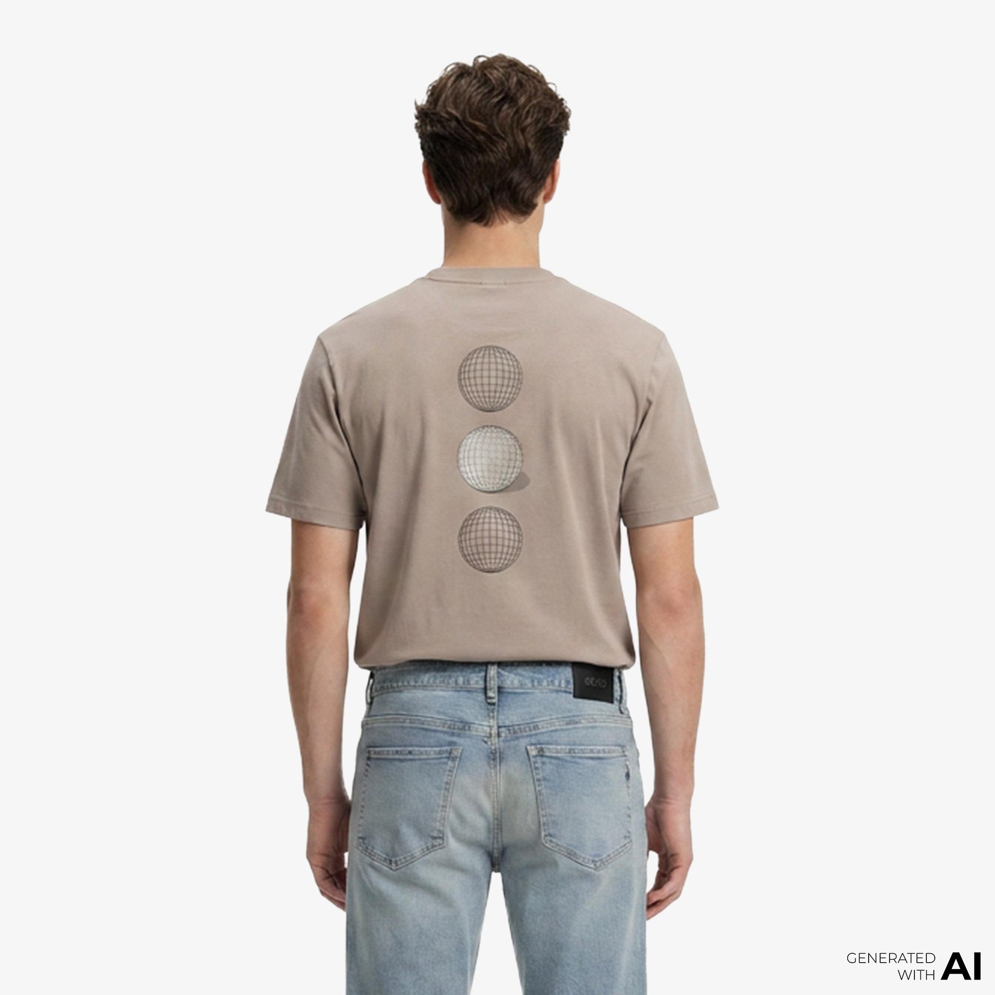 Boss Terrace Graphic Erkek Yeşil T-Shirt
