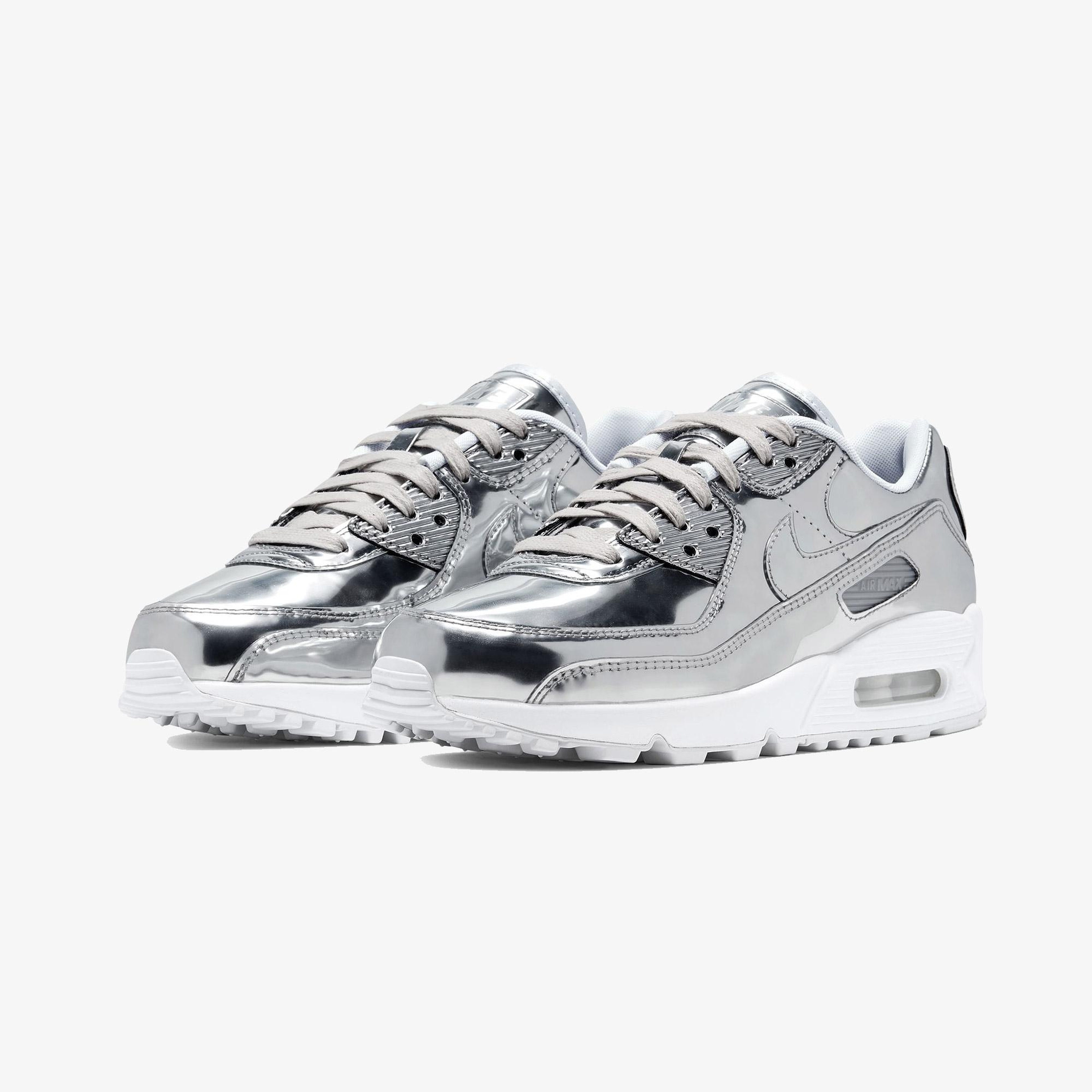 Nike Air Max 90 Kadın Gri Spor Ayakkabı
