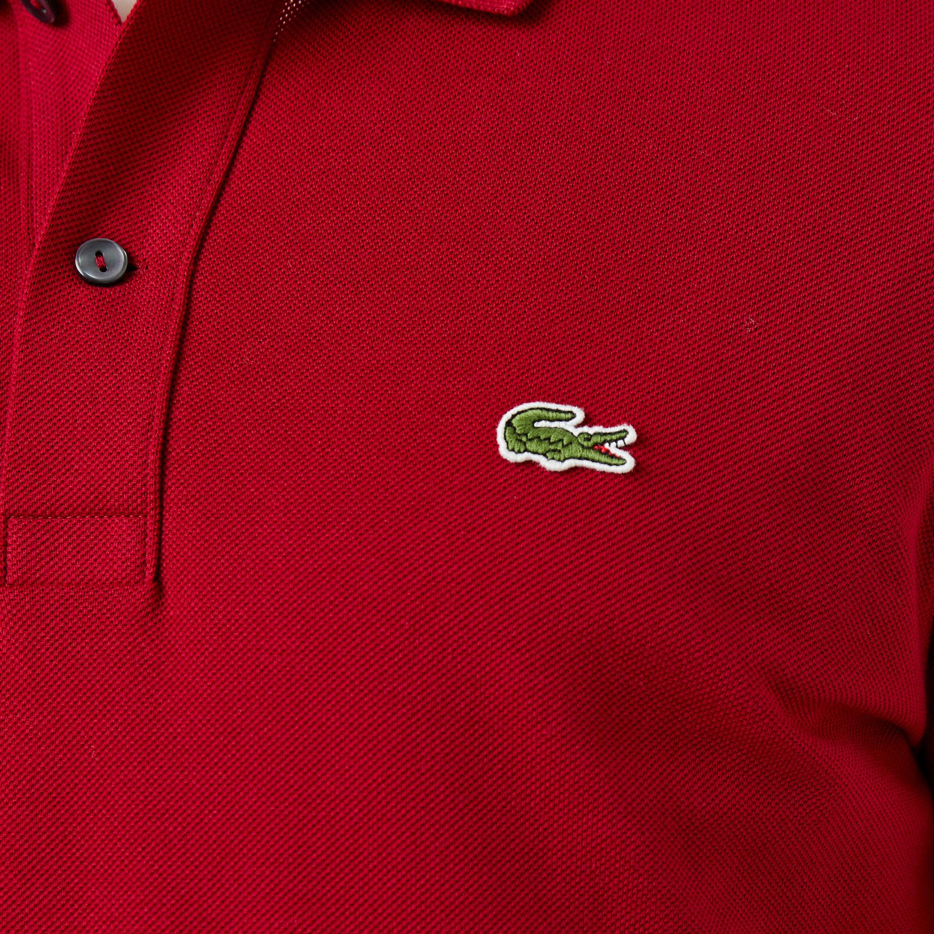 Lacoste L.12.12 Erkek Slim Fit Kırmızı Polo