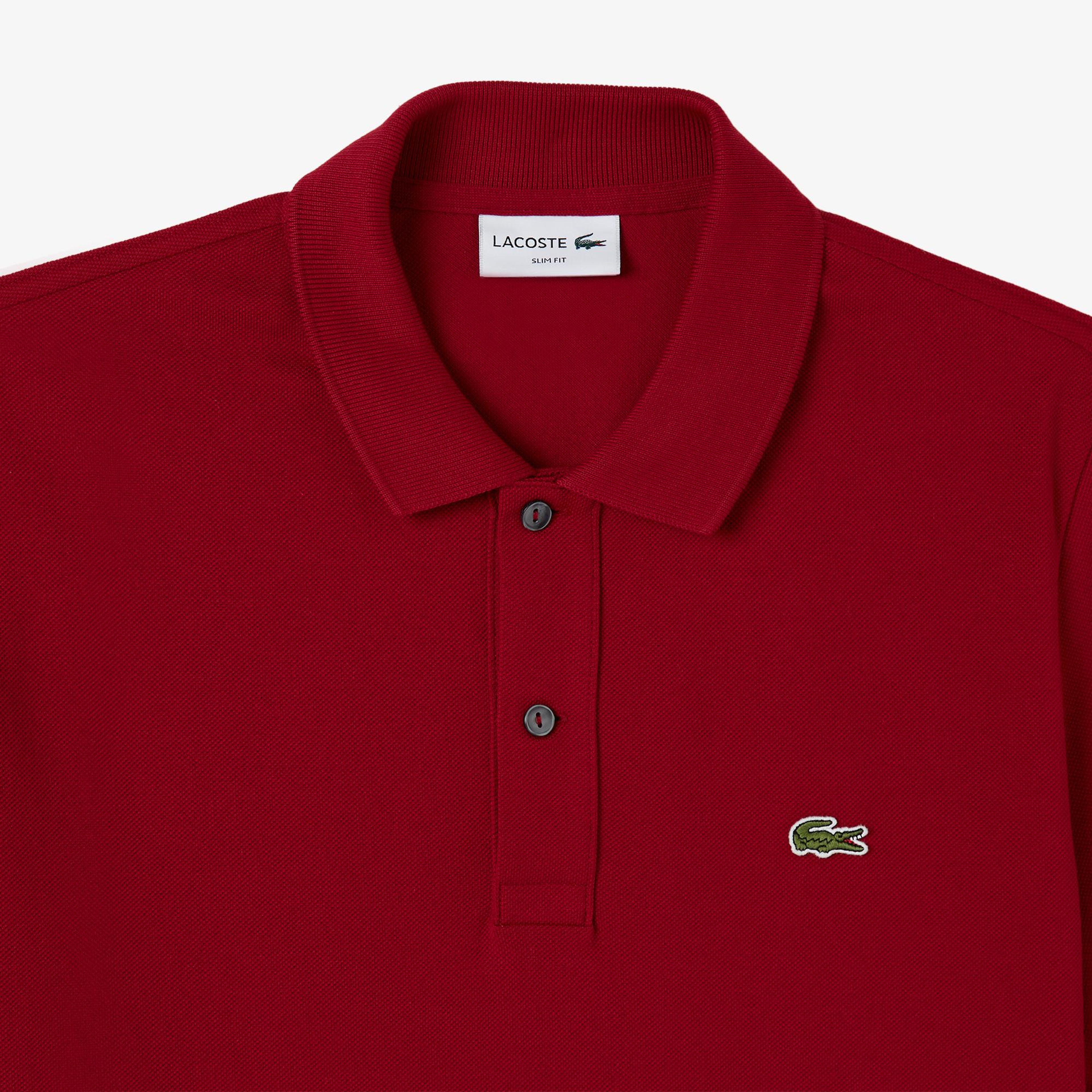 Lacoste L.12.12 Erkek Slim Fit Kırmızı Polo