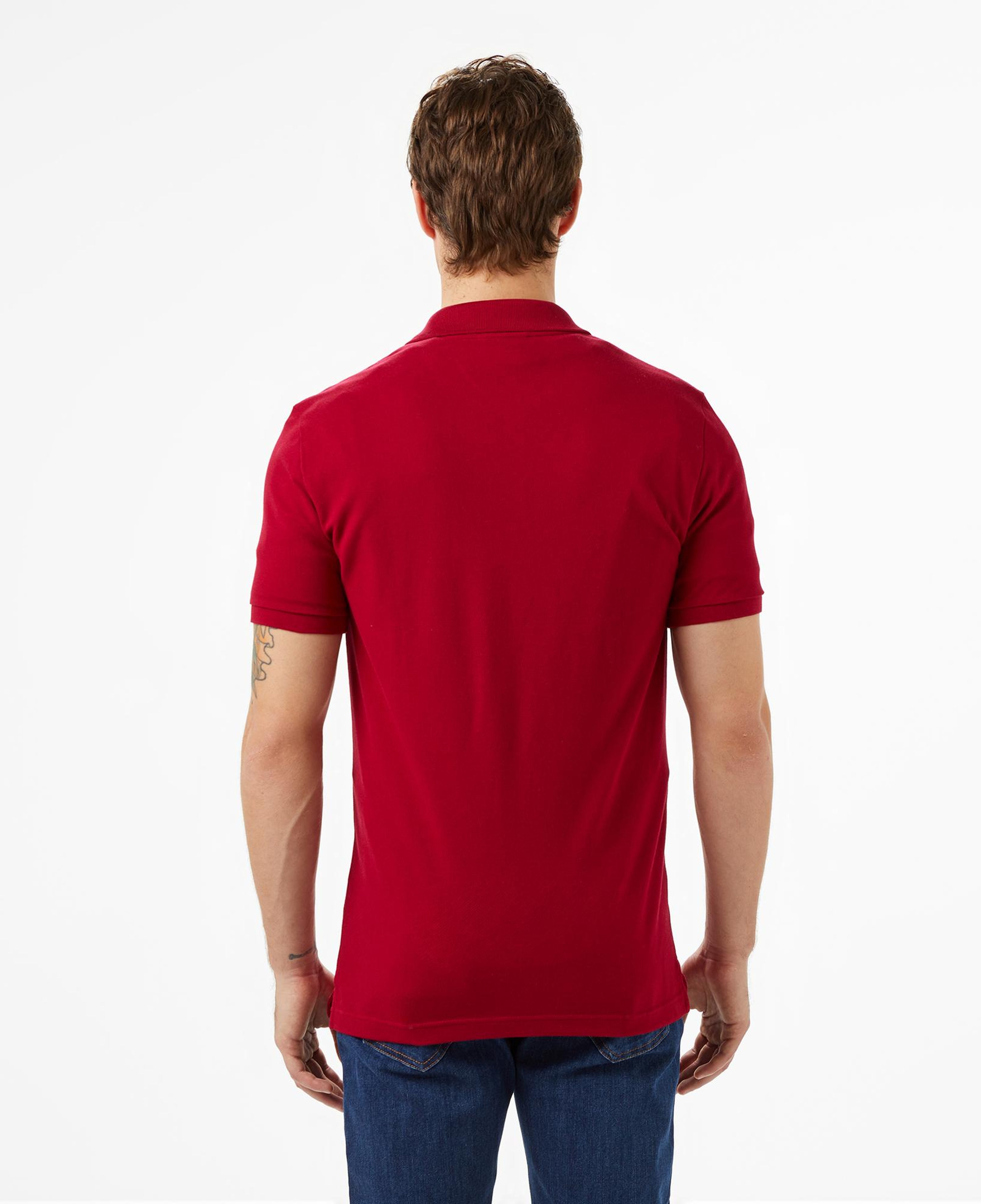 Lacoste L.12.12 Erkek Slim Fit Kırmızı Polo