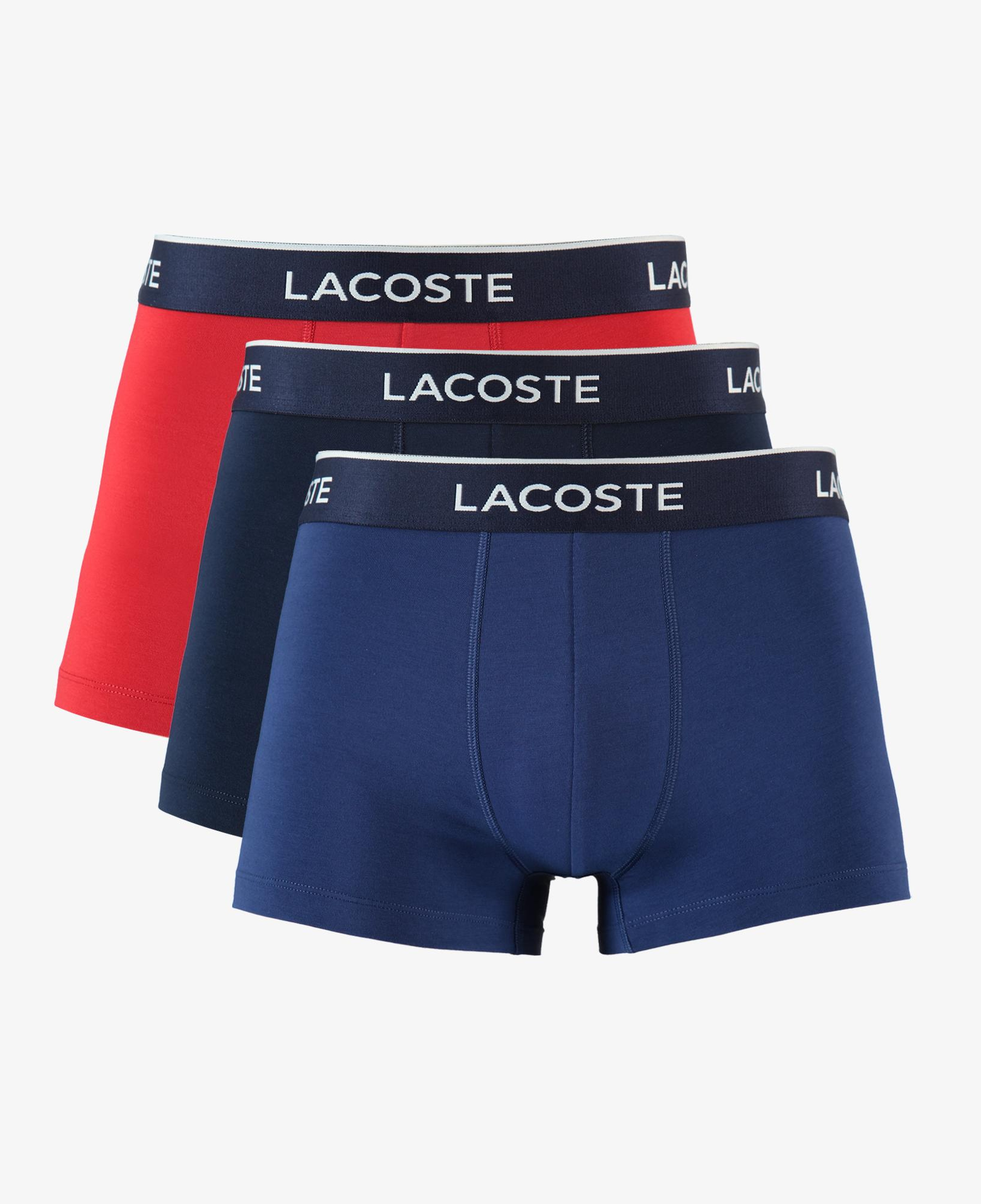 Lacoste Erkek 3'lü Renkli Boxer
