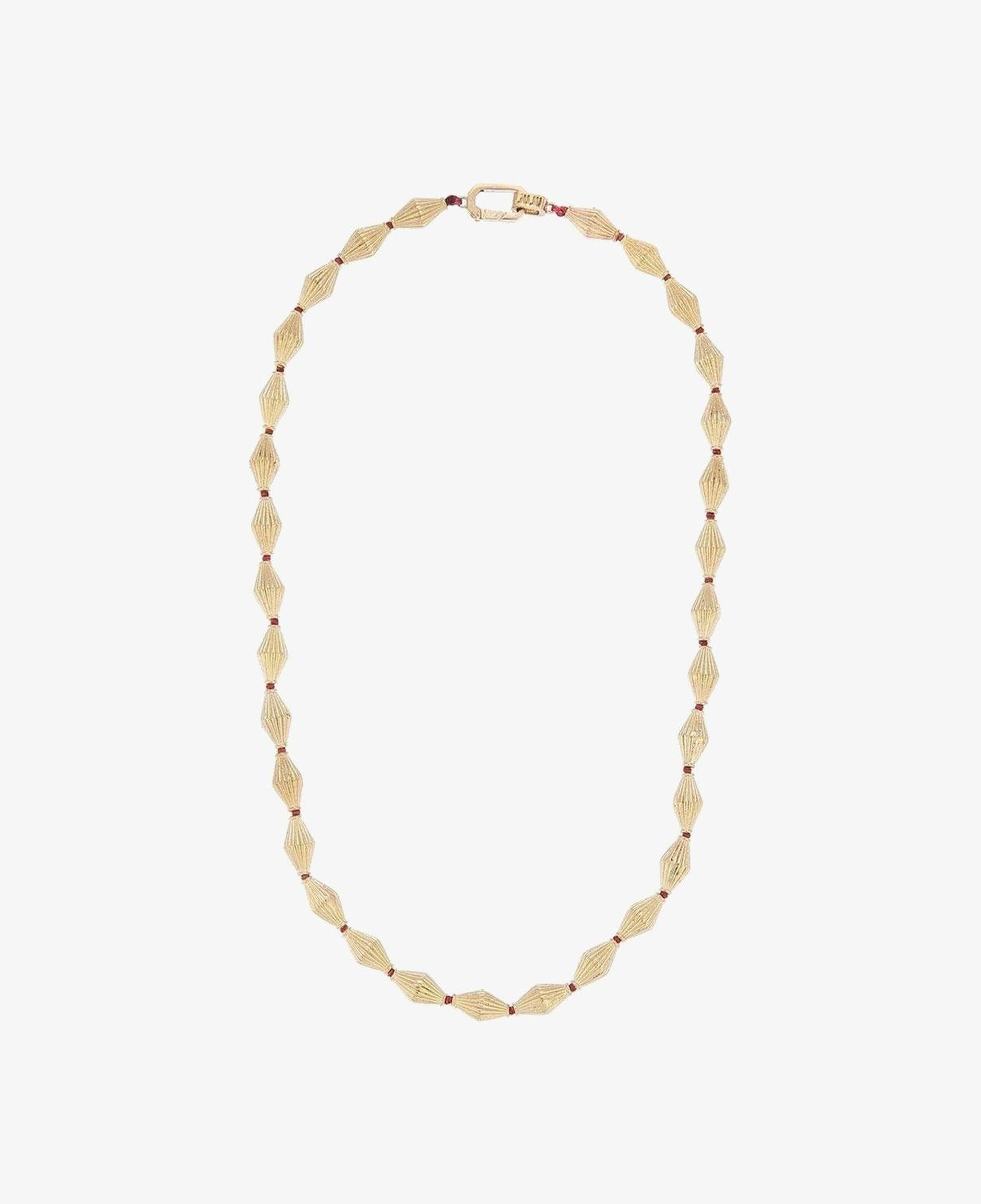 JUJU MOOD Striped Almond Kolye