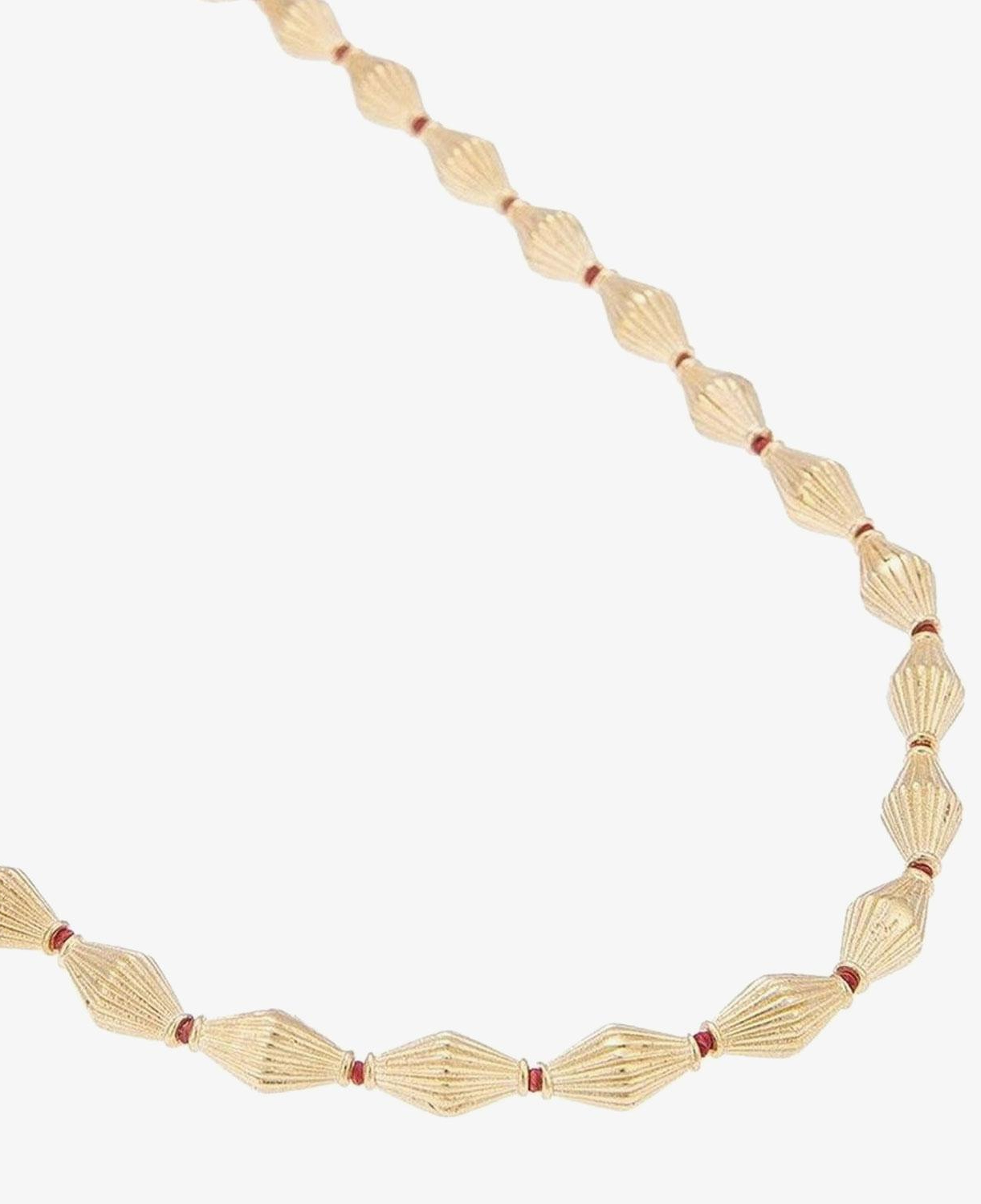JUJU MOOD Striped Almond Kolye