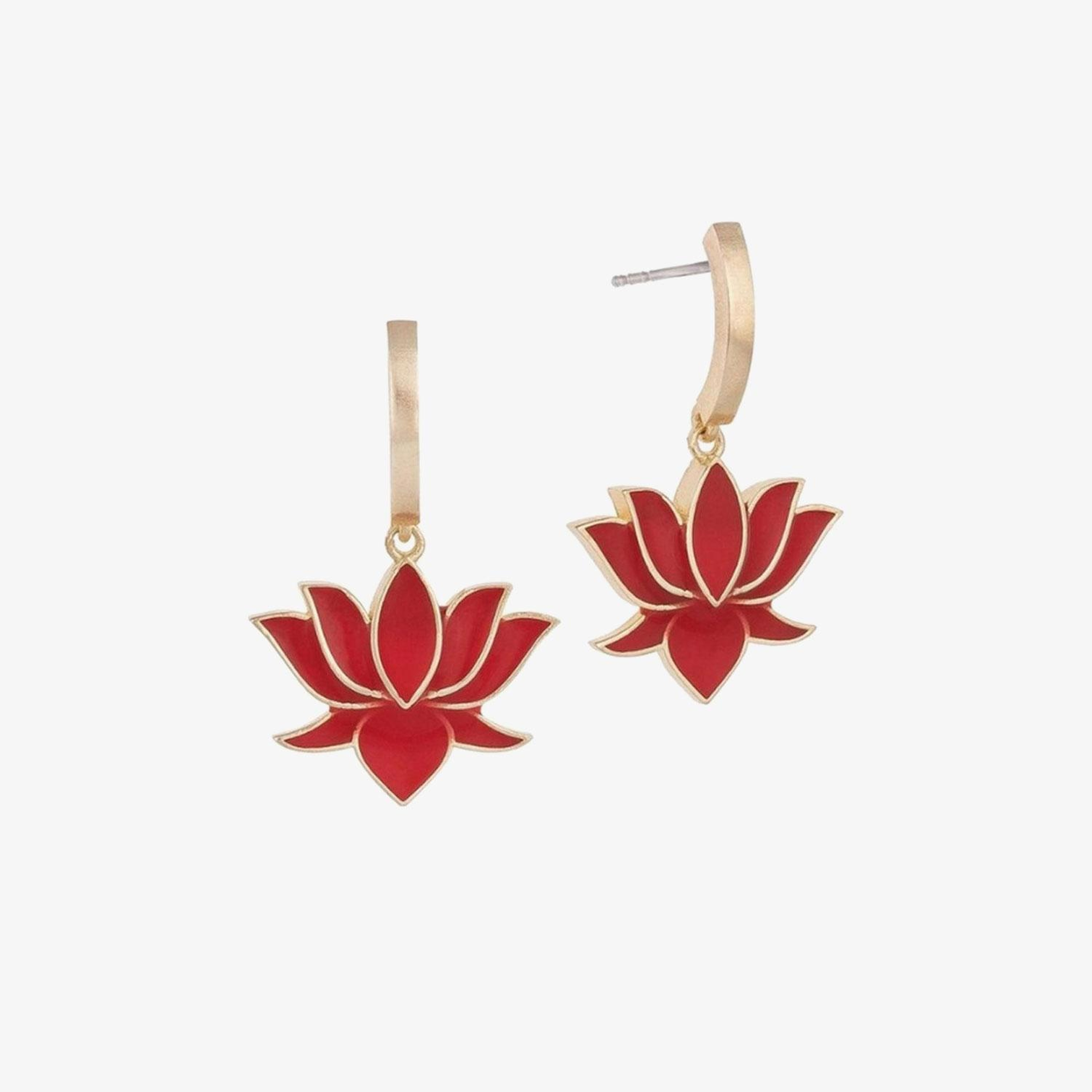 JUJU MOOD Lotus Flower Küpe