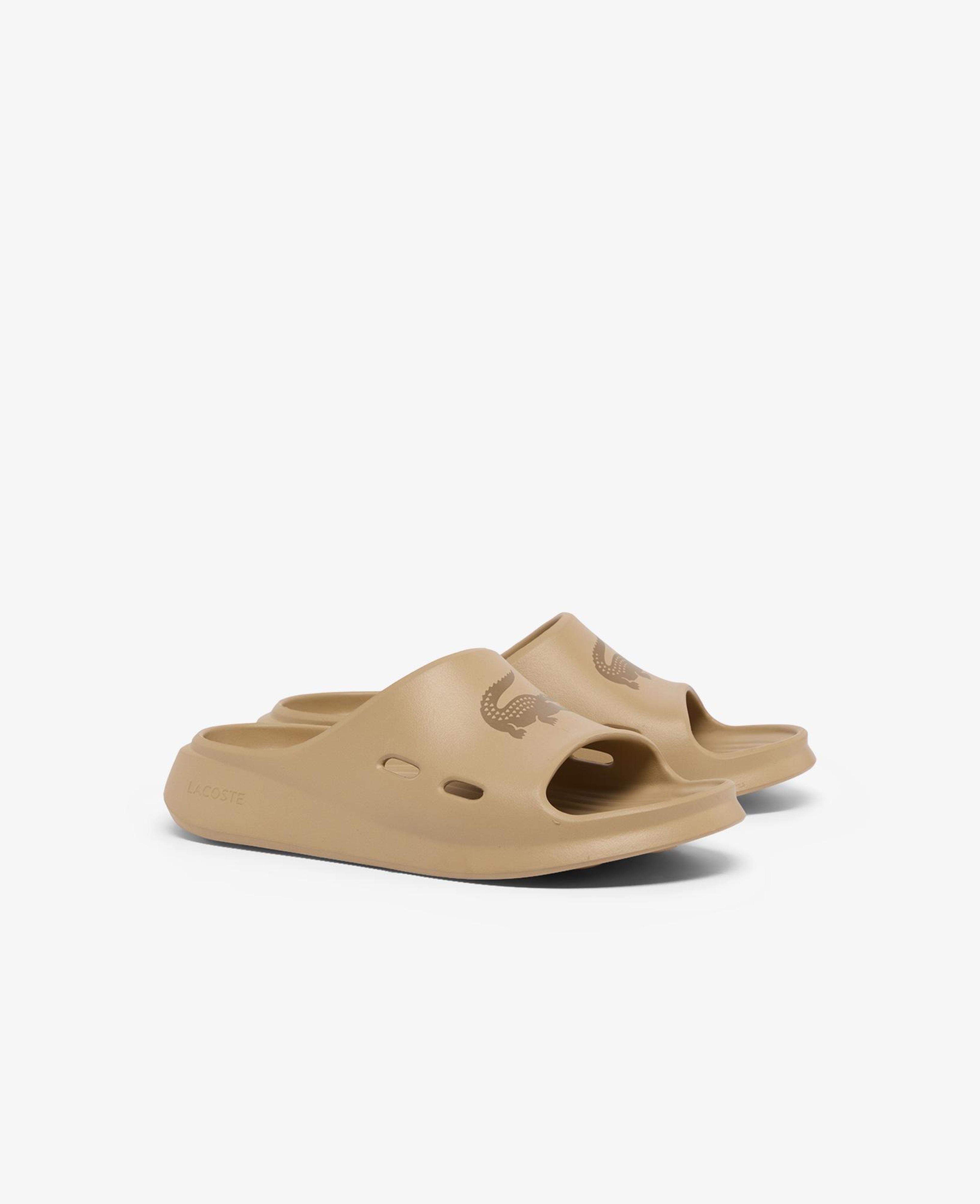 Lacoste Meduz Slide Erkek Kahverengi Terlik