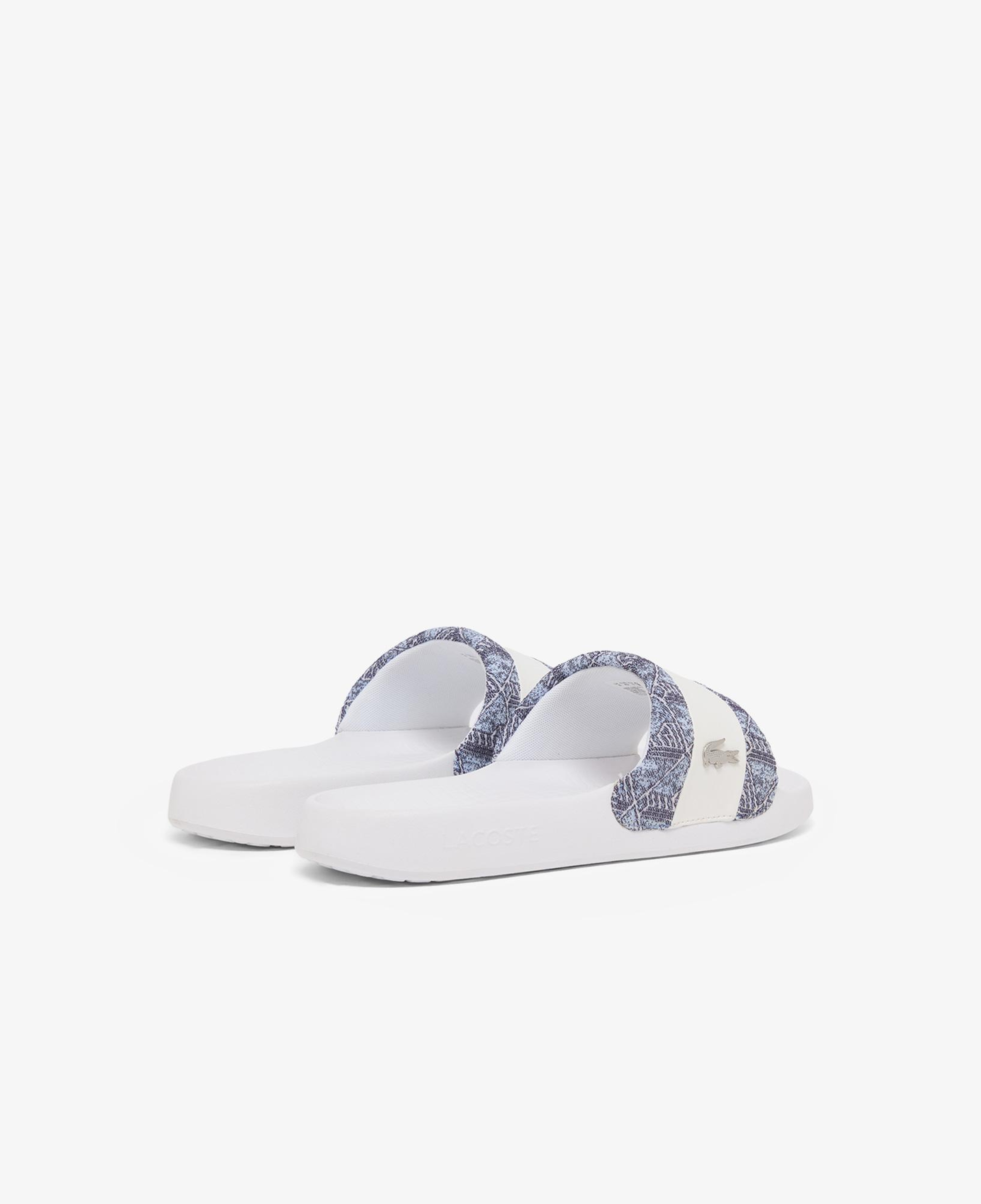 Lacoste Serve Slide Hybrid Erkek Beyaz Terlik