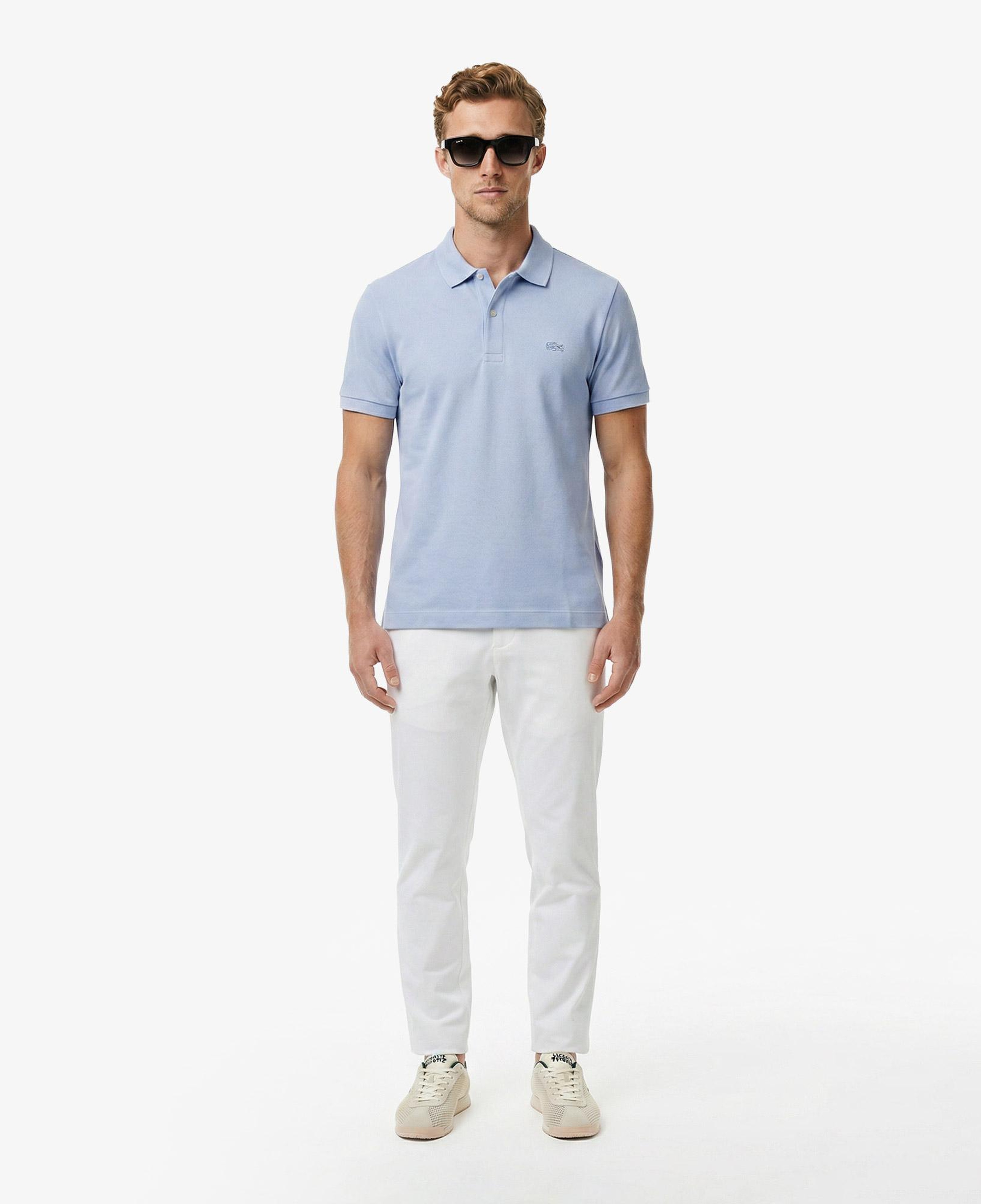 Erkek Regular Fit Mavi Paris Polo