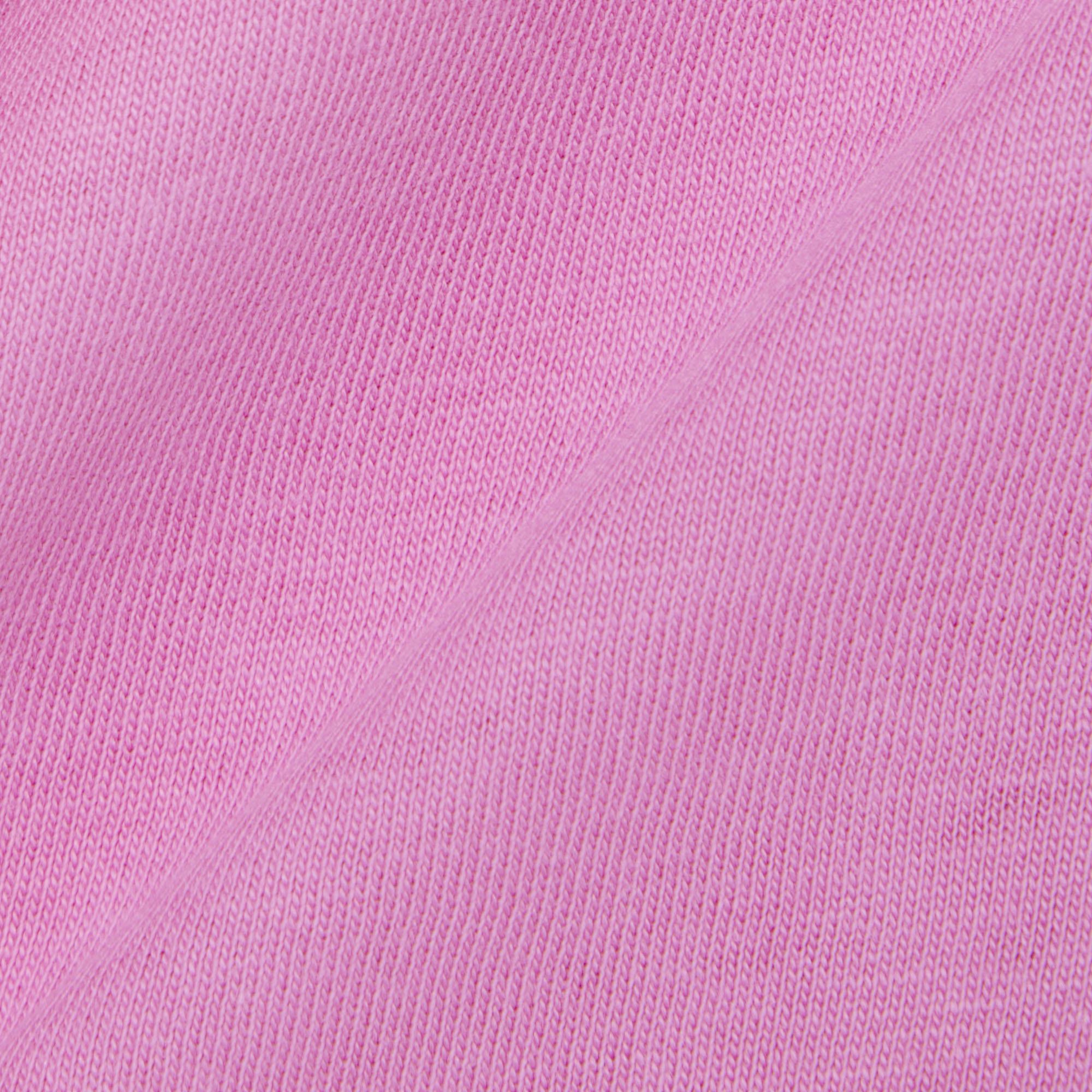 Çocuk Bisiklet Yaka Pembe T-Shirt
