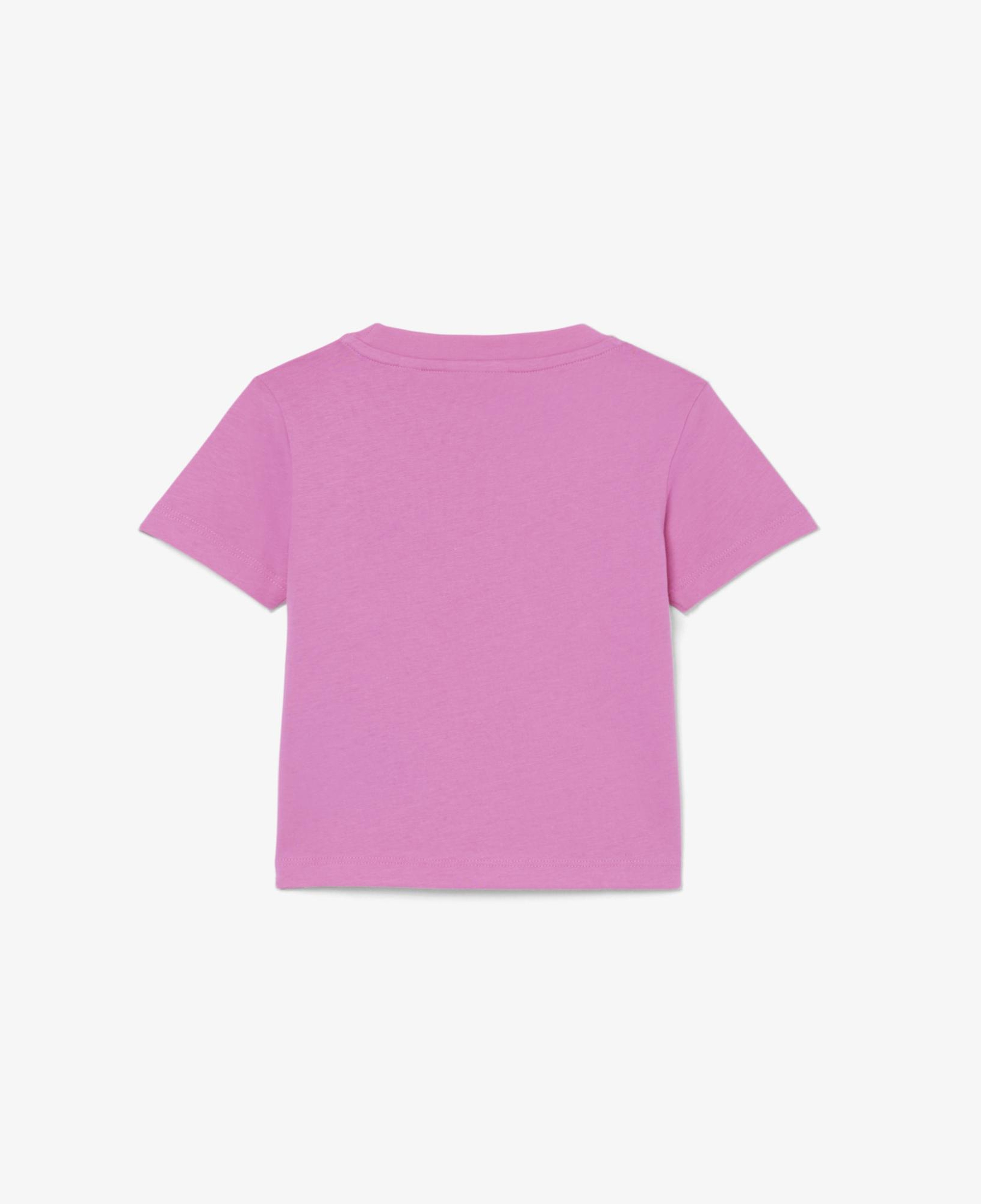 Çocuk Bisiklet Yaka Pembe T-Shirt