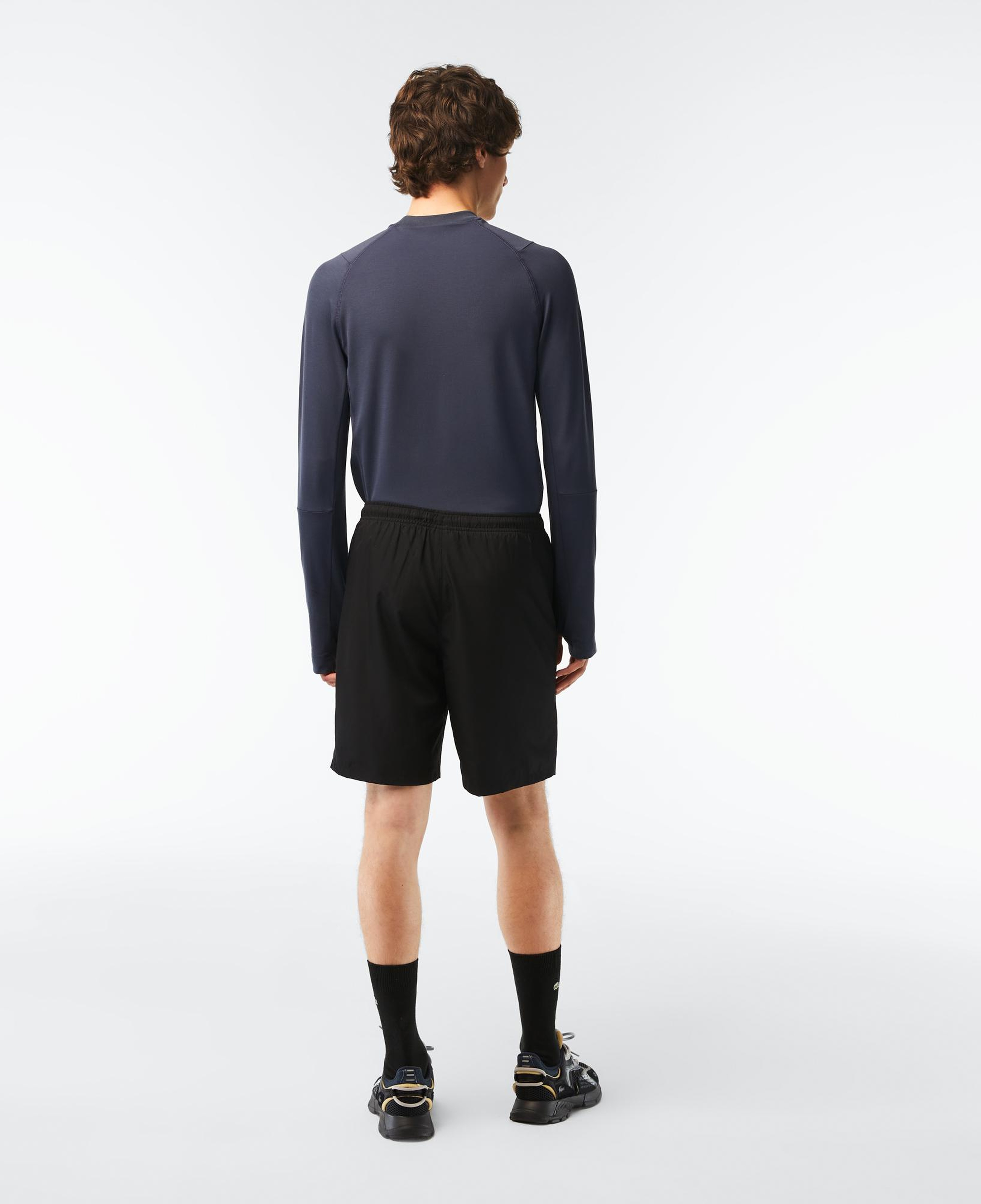 Erkek Classic Fit Siyah Şort